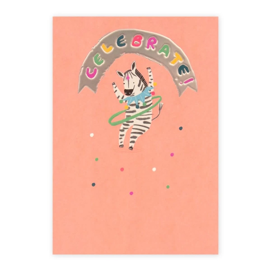 3 Hallmark Birthday Card - Celebrating Zebra, 3 of 3