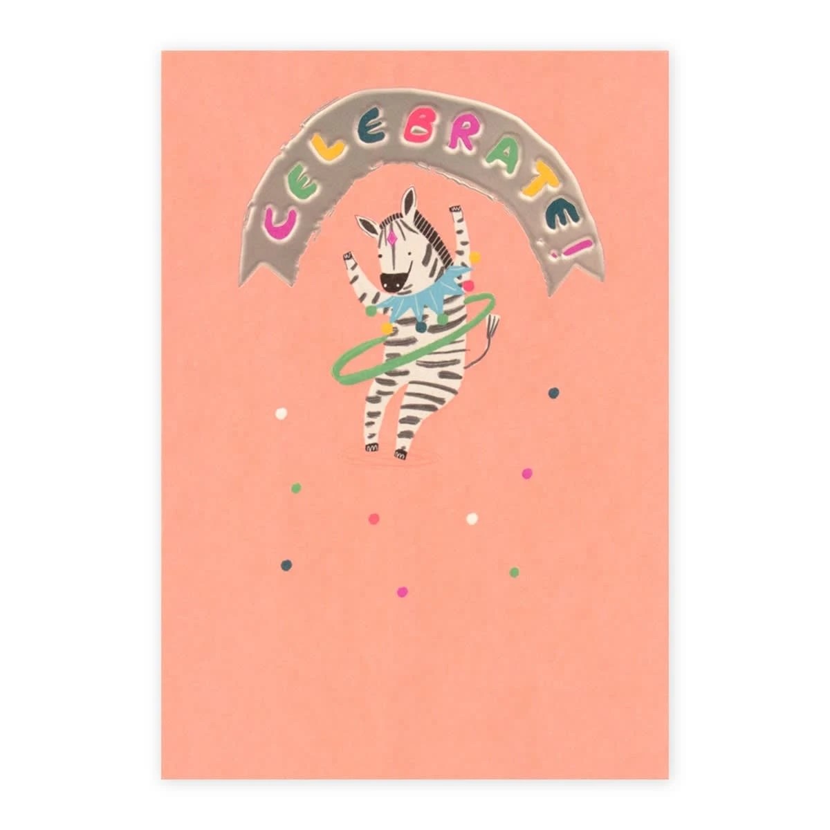 3 Hallmark Birthday Card - Celebrating Zebra, 3 of 3
