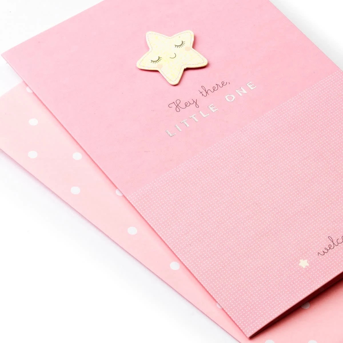3 Hallmark Baby Girl Card - Little Star, 3 of 3
