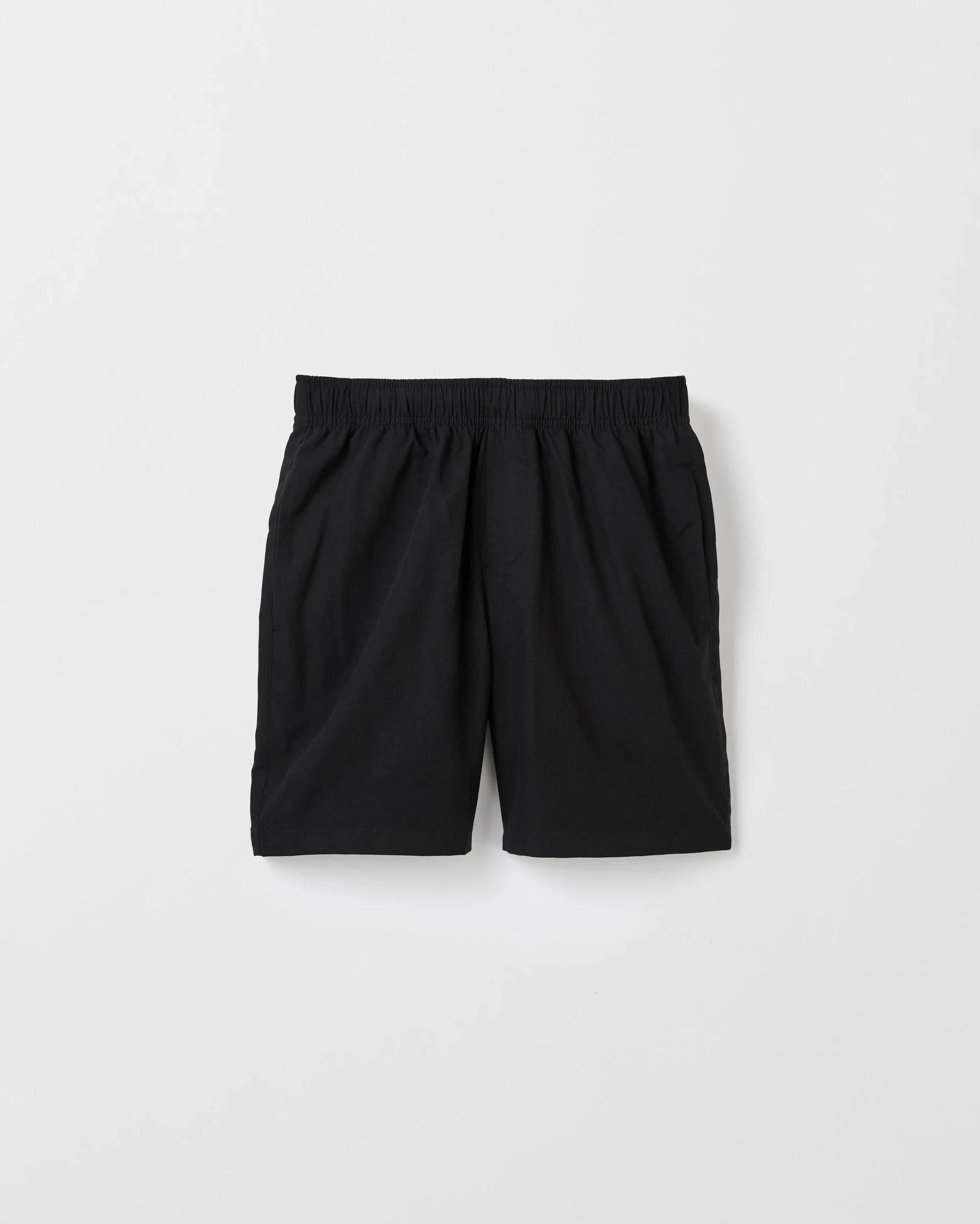 2 Target Kids School Microfibre 2 Pack Shorts BLACK, 2 of 4