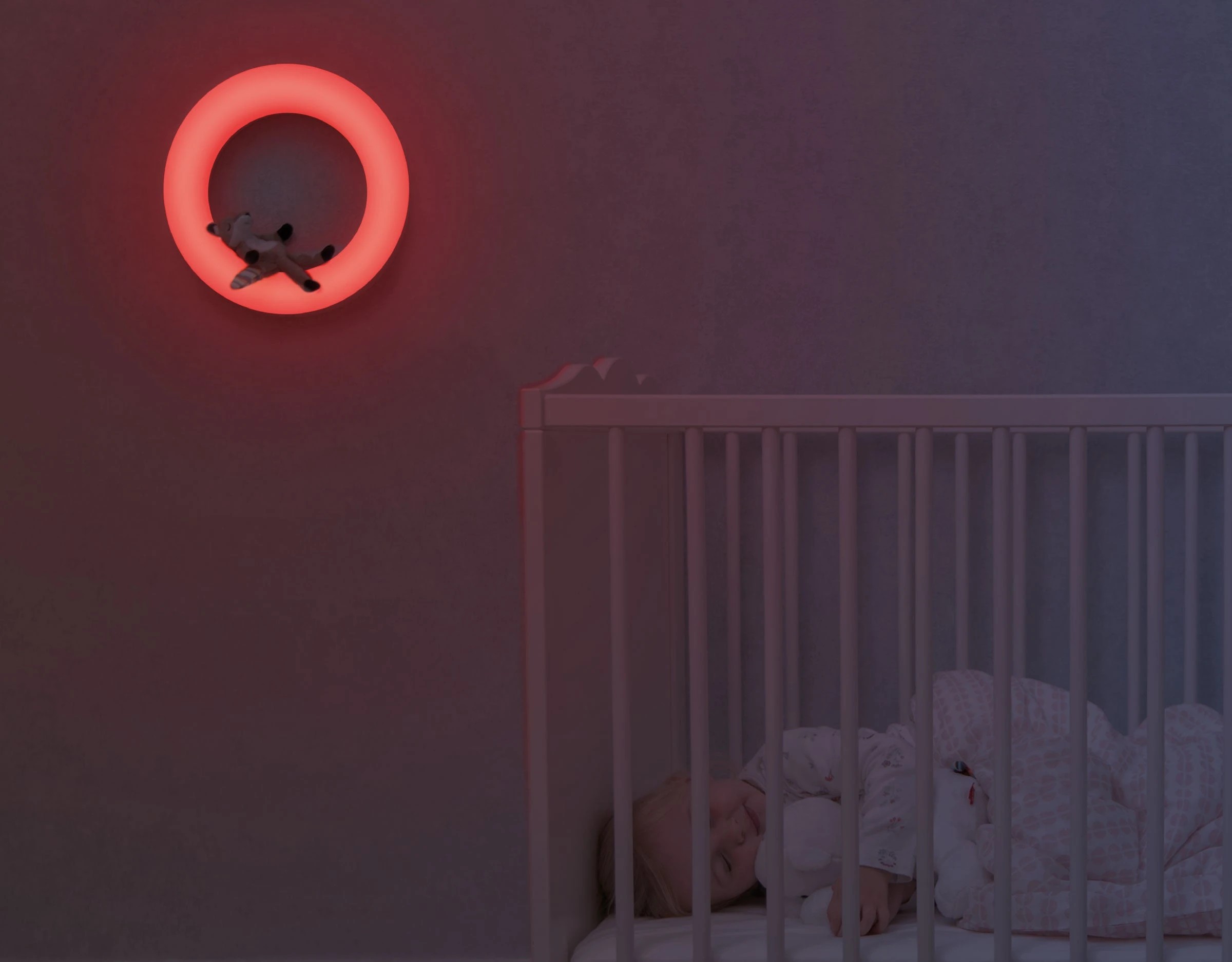 5 ZAZU Nightlight - Wall Light With 3 Soft Toys, 5 of 5