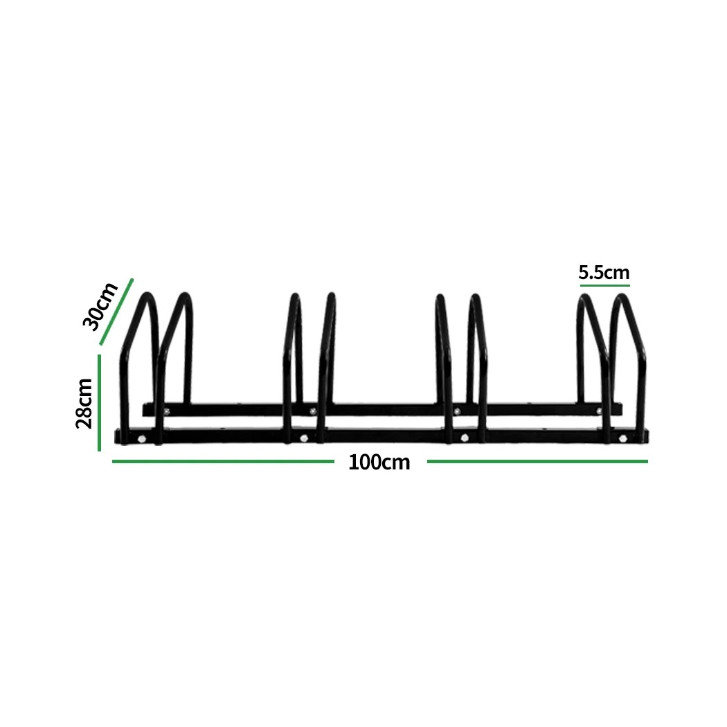 3 Monvelo 4 Rack Bike Storage Racks, 3 of 6