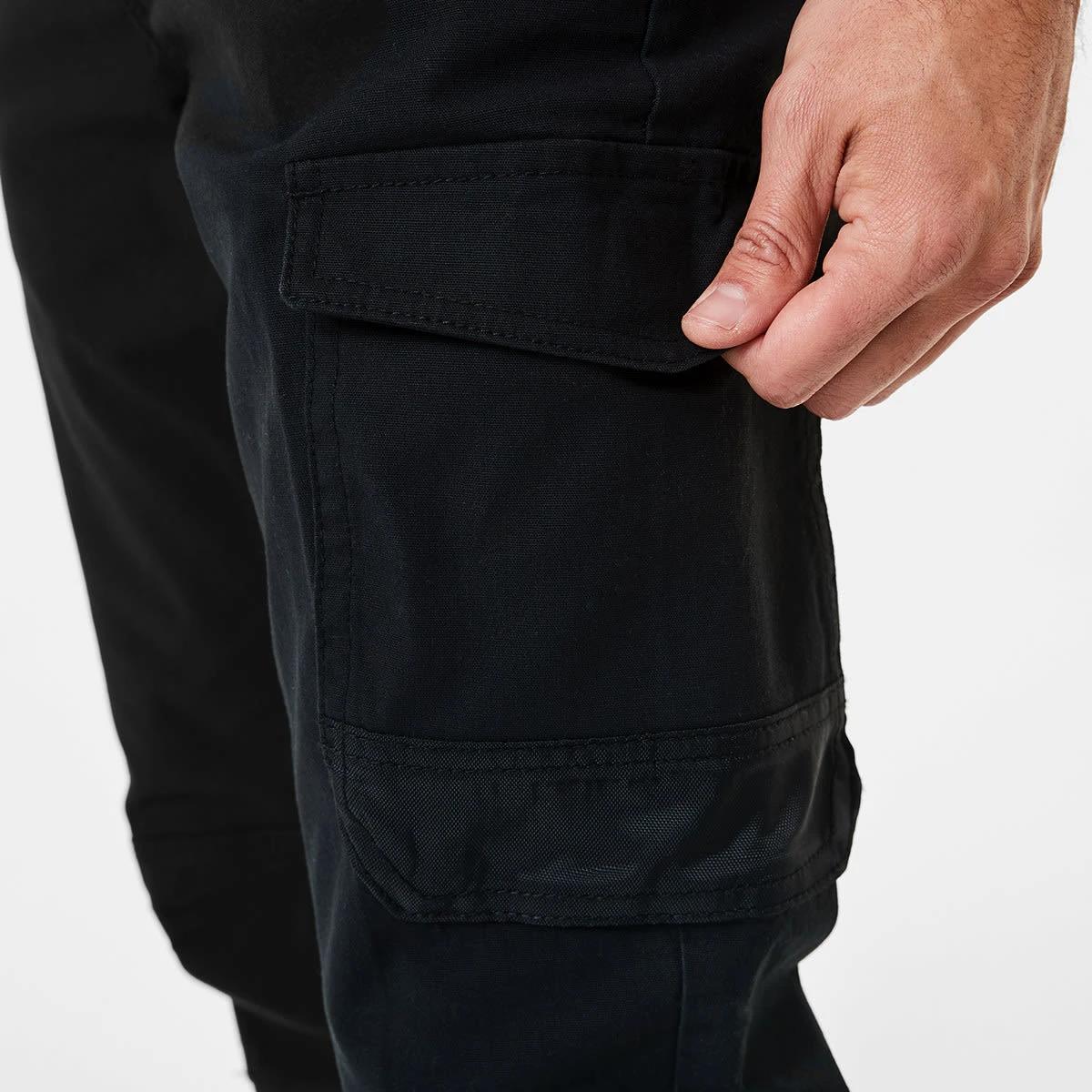 5 Slim Leg Work Pants Black, 5 of 7