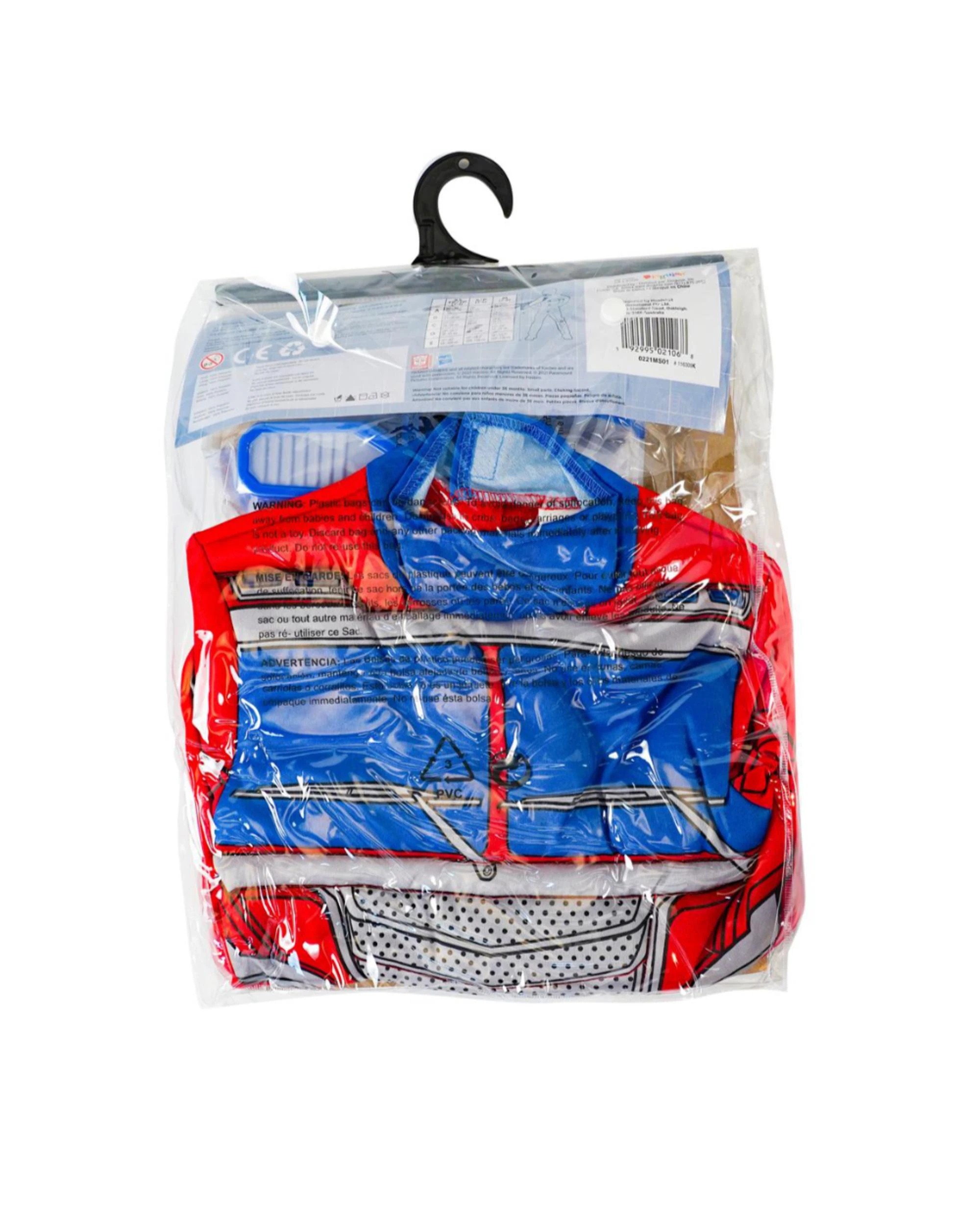 3 Transformers Optimus Prime Fancy Dress Costume Medium 7-8, 3 of 3