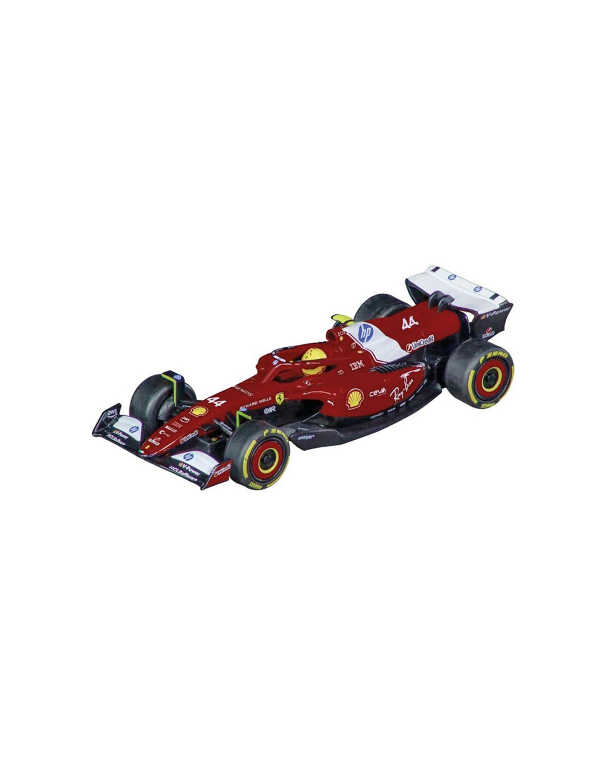 1 Carrera Slot Car Ferrari F1 Scale Model Car Kids Toy Plastic Detailed Replica - Red, 1 of 3