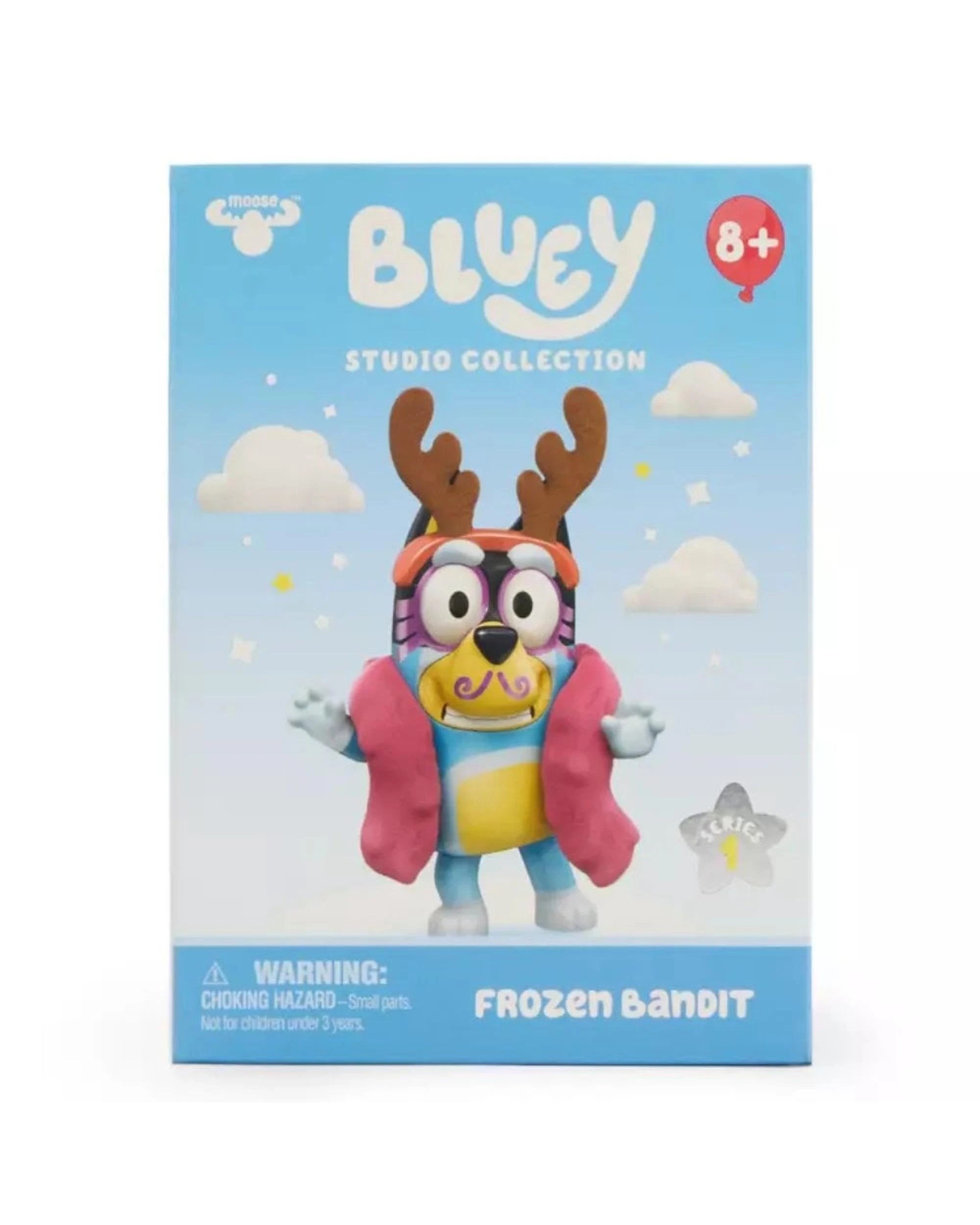 1 Bluey Studio Collection Series 1 Frozen Bandit, 1 of 6