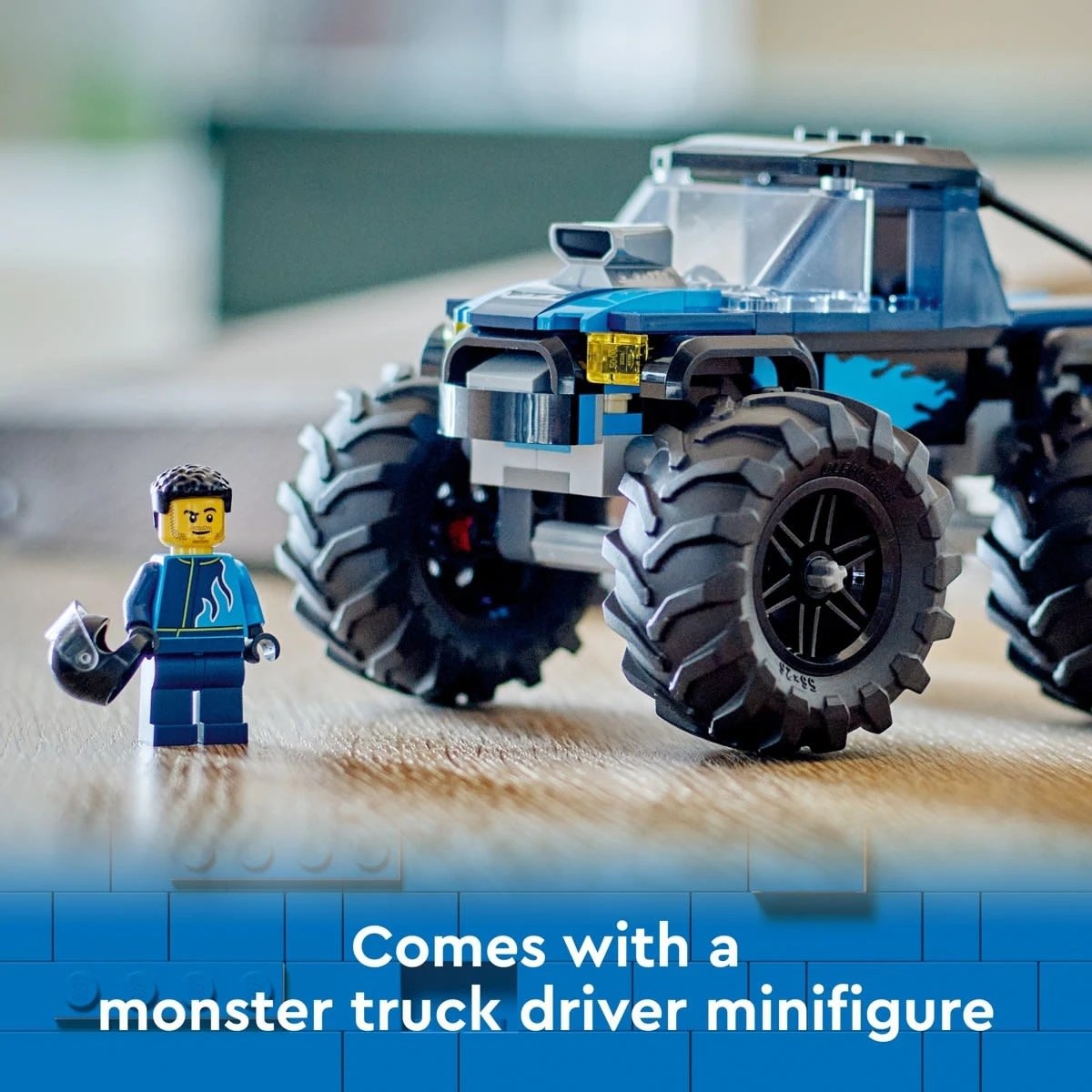 7 LEGO City Great Vehicles Blue Monster Truck 60402, 7 of 11