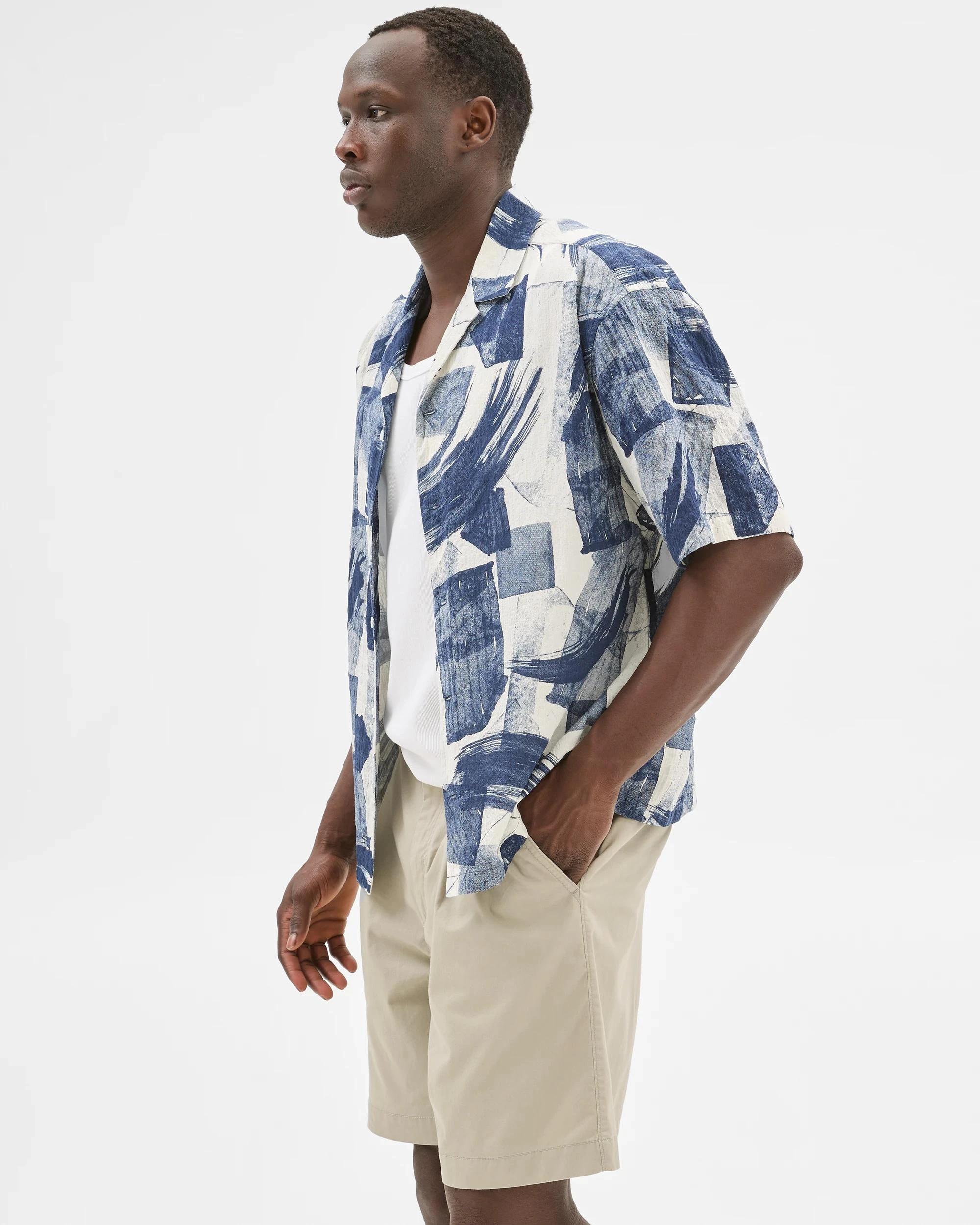 5 Australian Cotton Bermuda Shorts - Commons SAND, 5 of 7