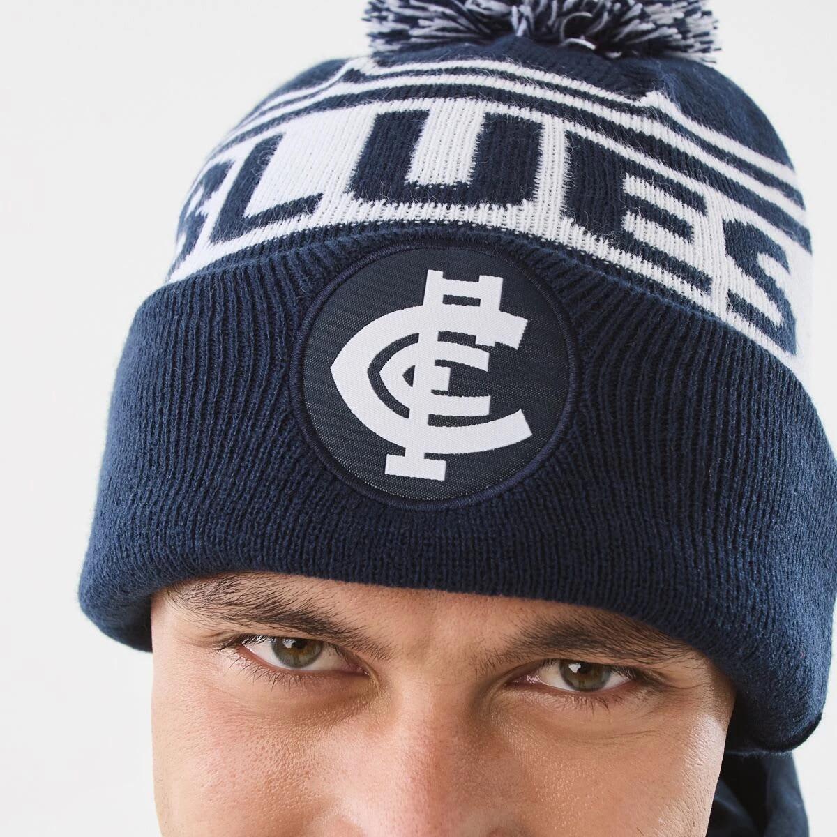 4 Official AFL Adult Beanie Carlton, 4 of 6