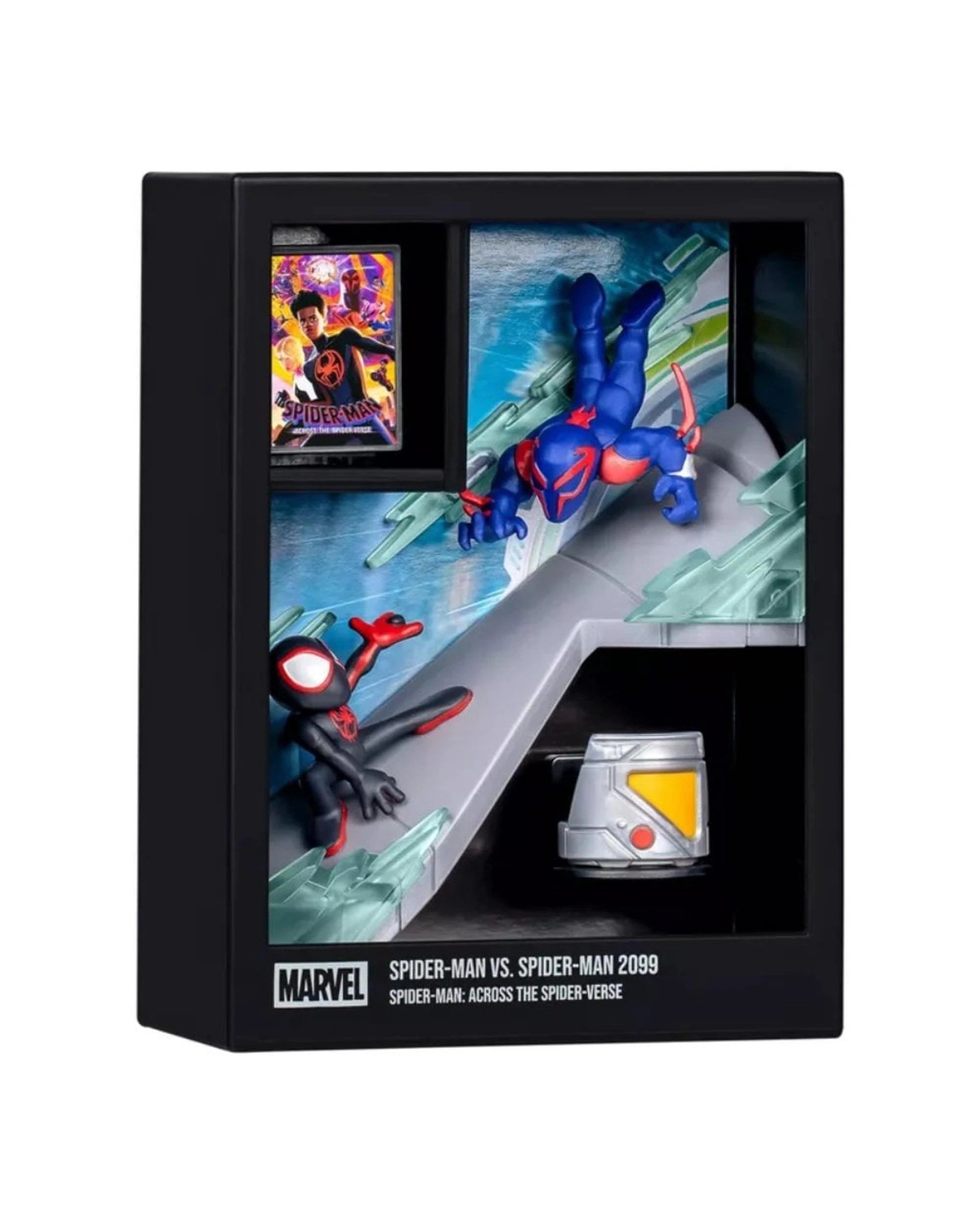 4 Fandrop Marvel MV06 Spider-Man vs Spider-Man 2099 2 Figure Diorama, 4 of 9