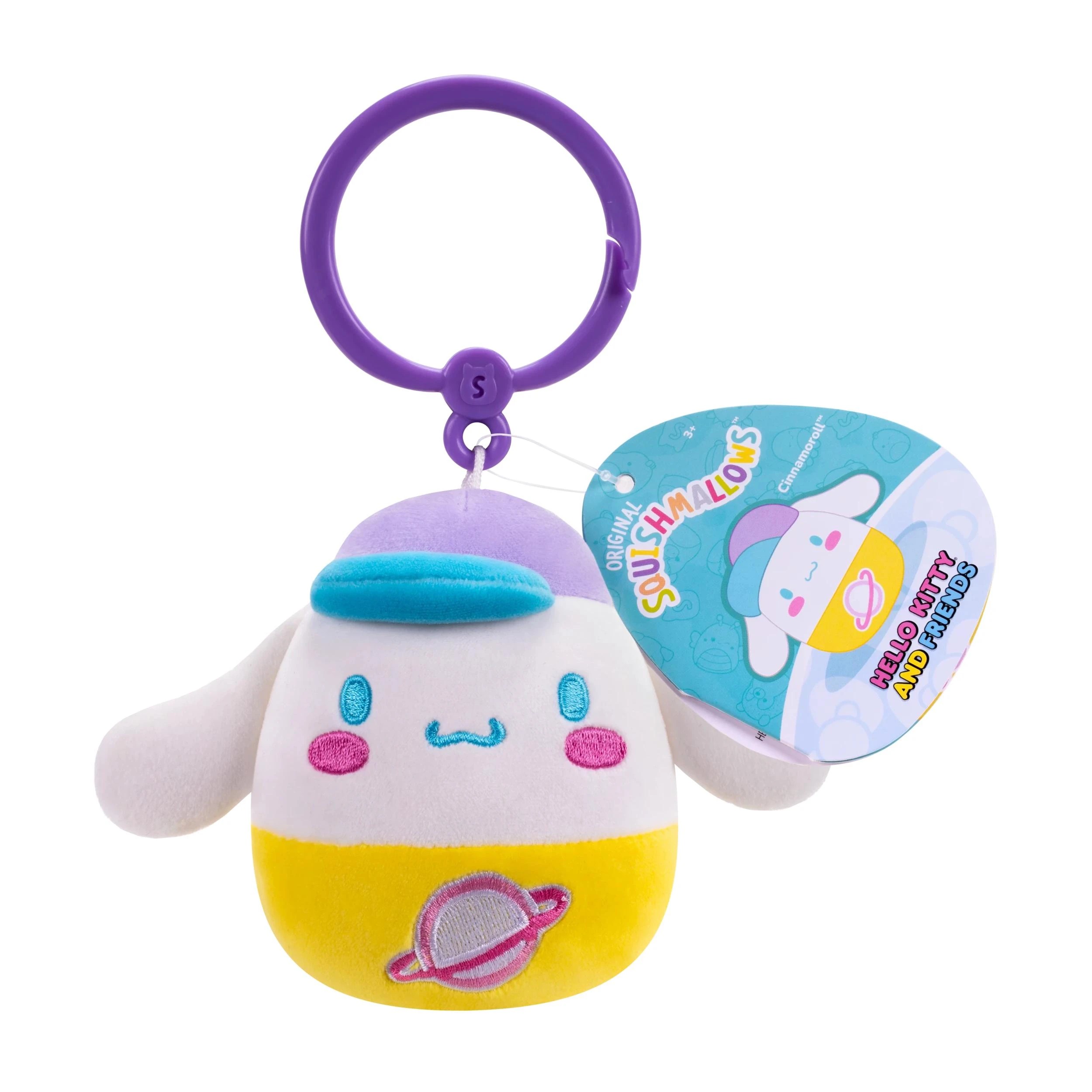 5 Squishmallows Hello Kitty 3.5 Inch Clip - Assorted - Multi, 5 of 6