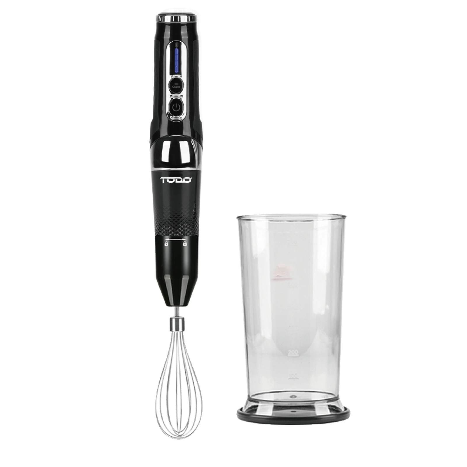 6 Todo Cordless Stick Blender Food Chopper Whisk 7.4v 2000mah Handheld Electric Blender, 6 of 8