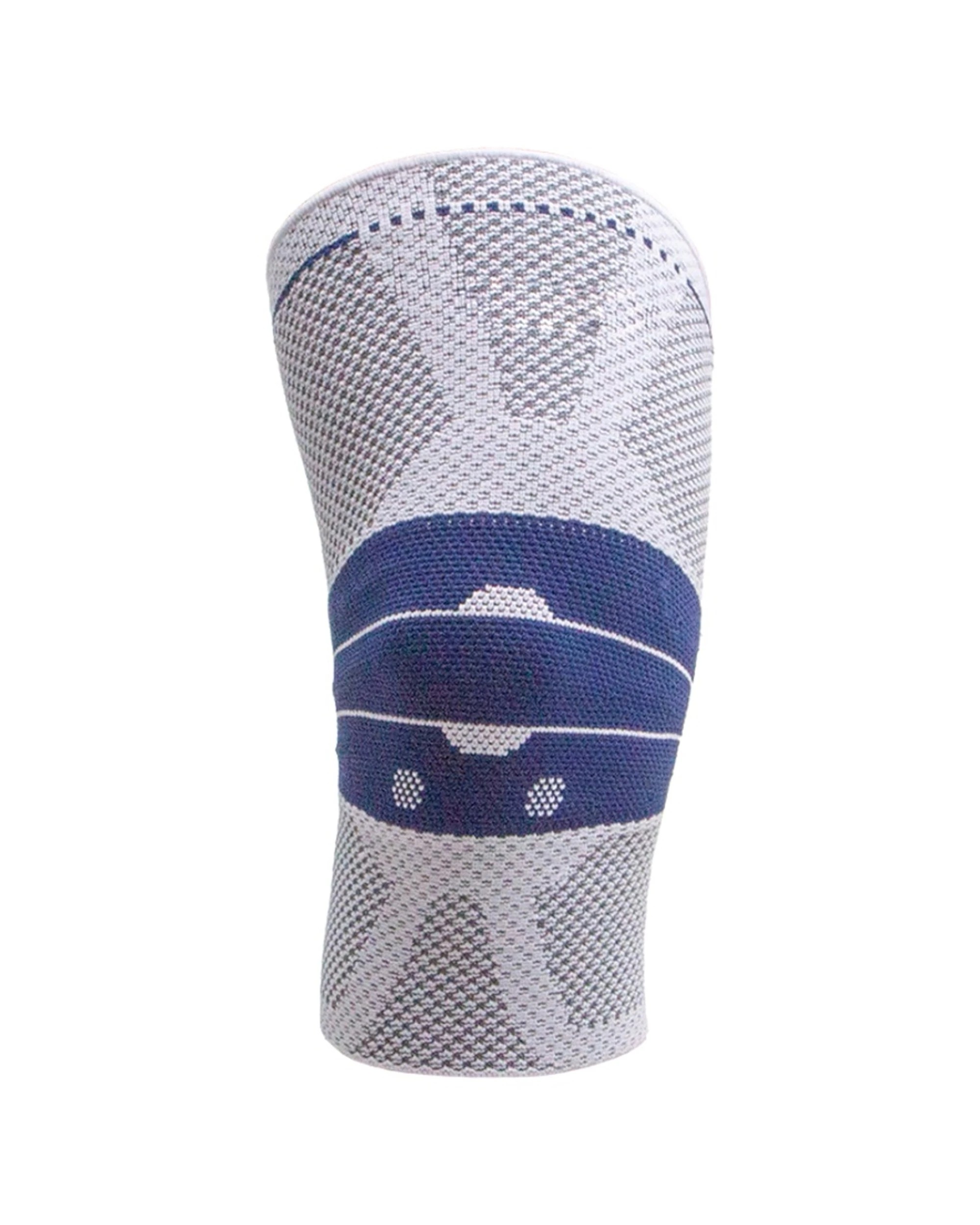 2 Victor Sports Knitted Knee Support Compression Non-Slip Recovery X-Large - Blue, 2 of 5