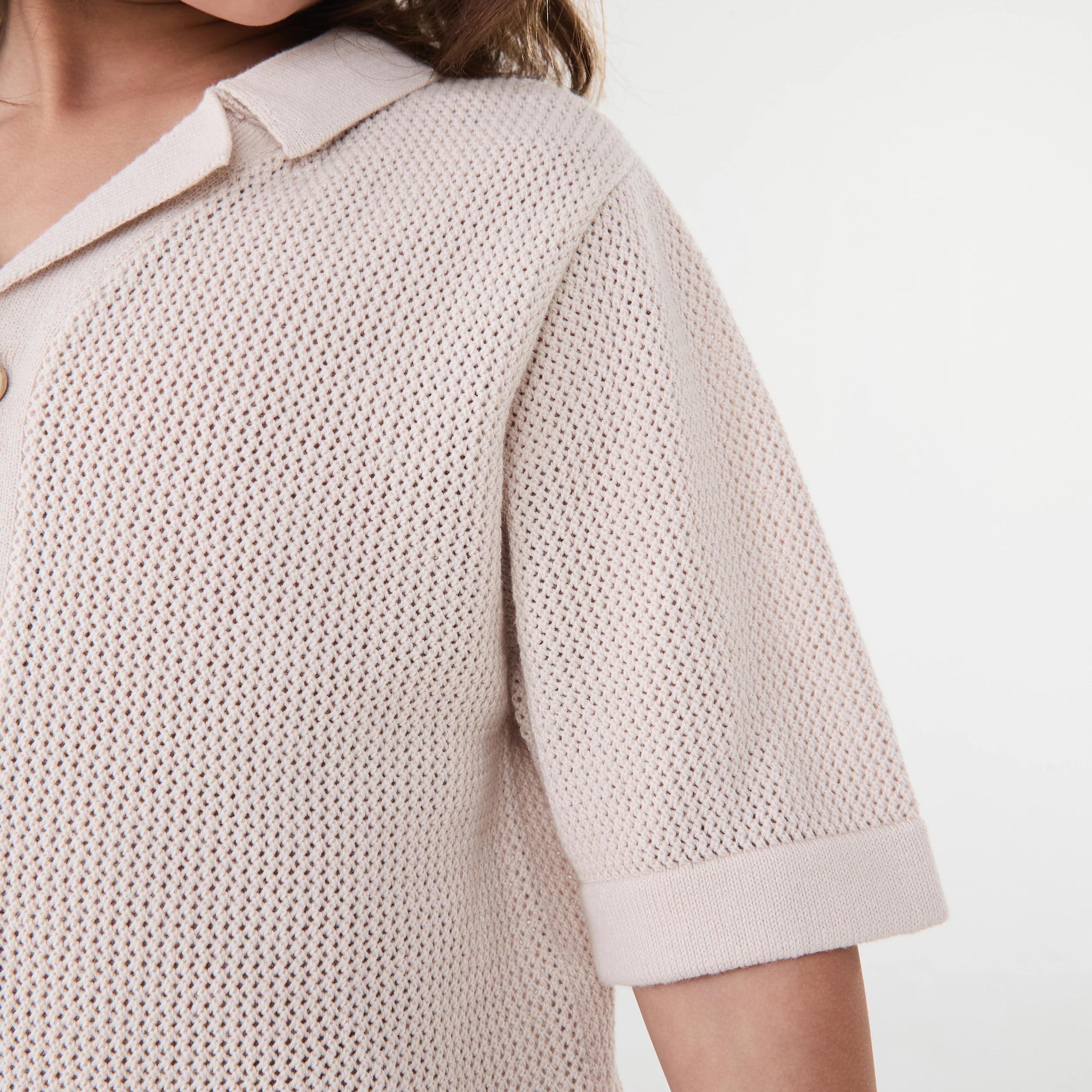 6 Short Sleeve Knit Shirt Bge Rainy, 6 of 8