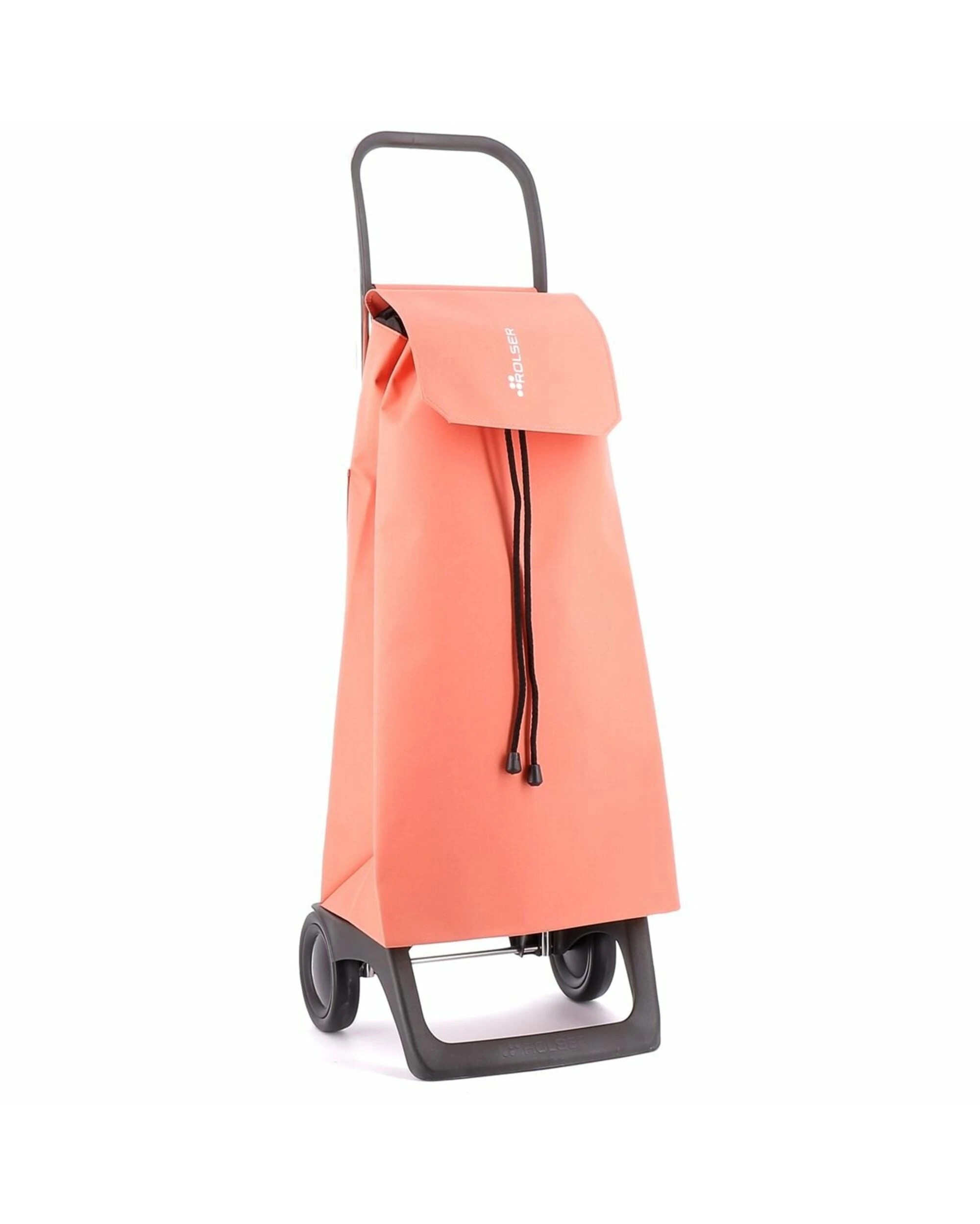 1 Rolser Jet LN Joy 2 Wheel Trolley Coral, 1 of 4