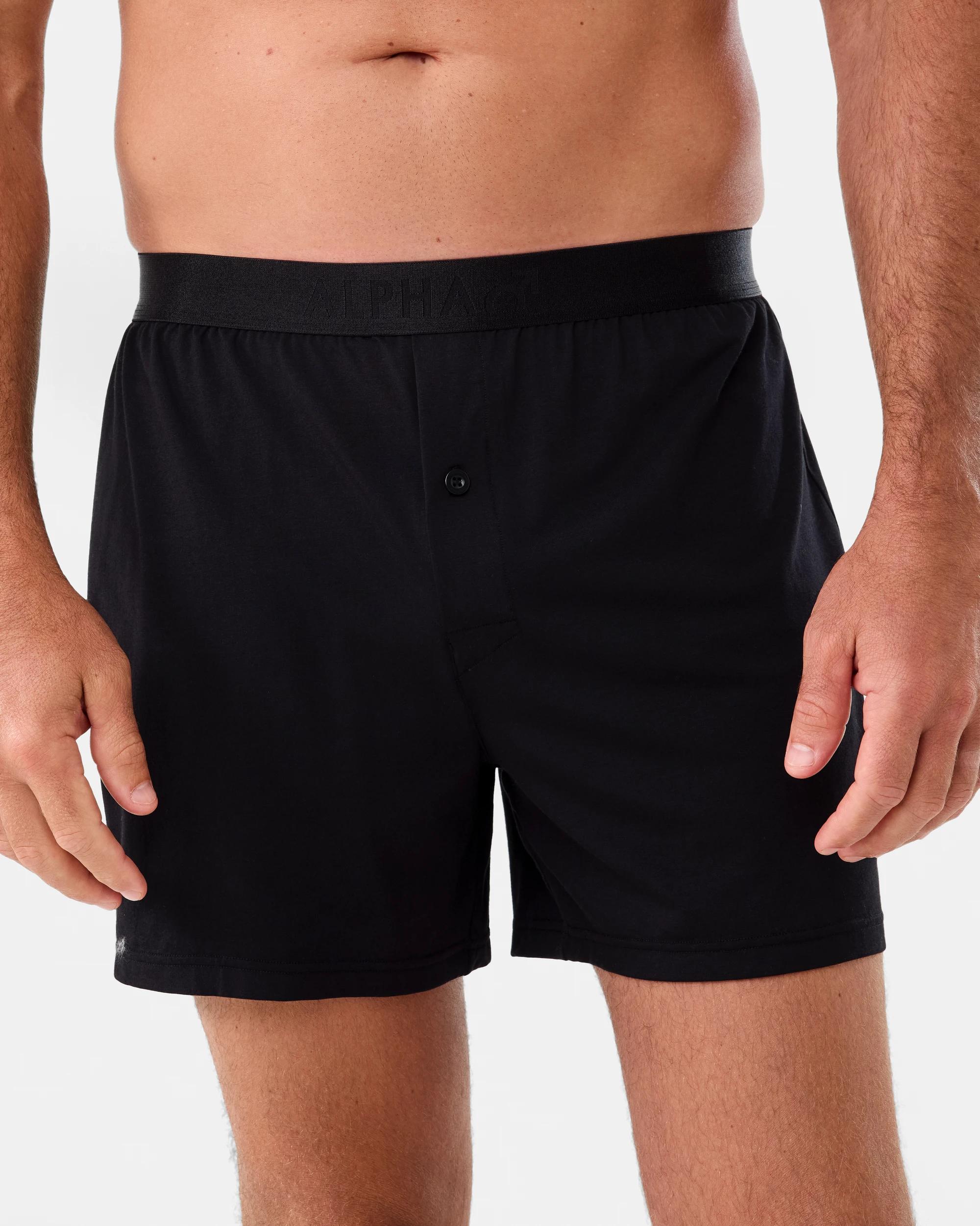 3 3 Pack Cotton Modal Boxers Brn Earth, 3 of 4