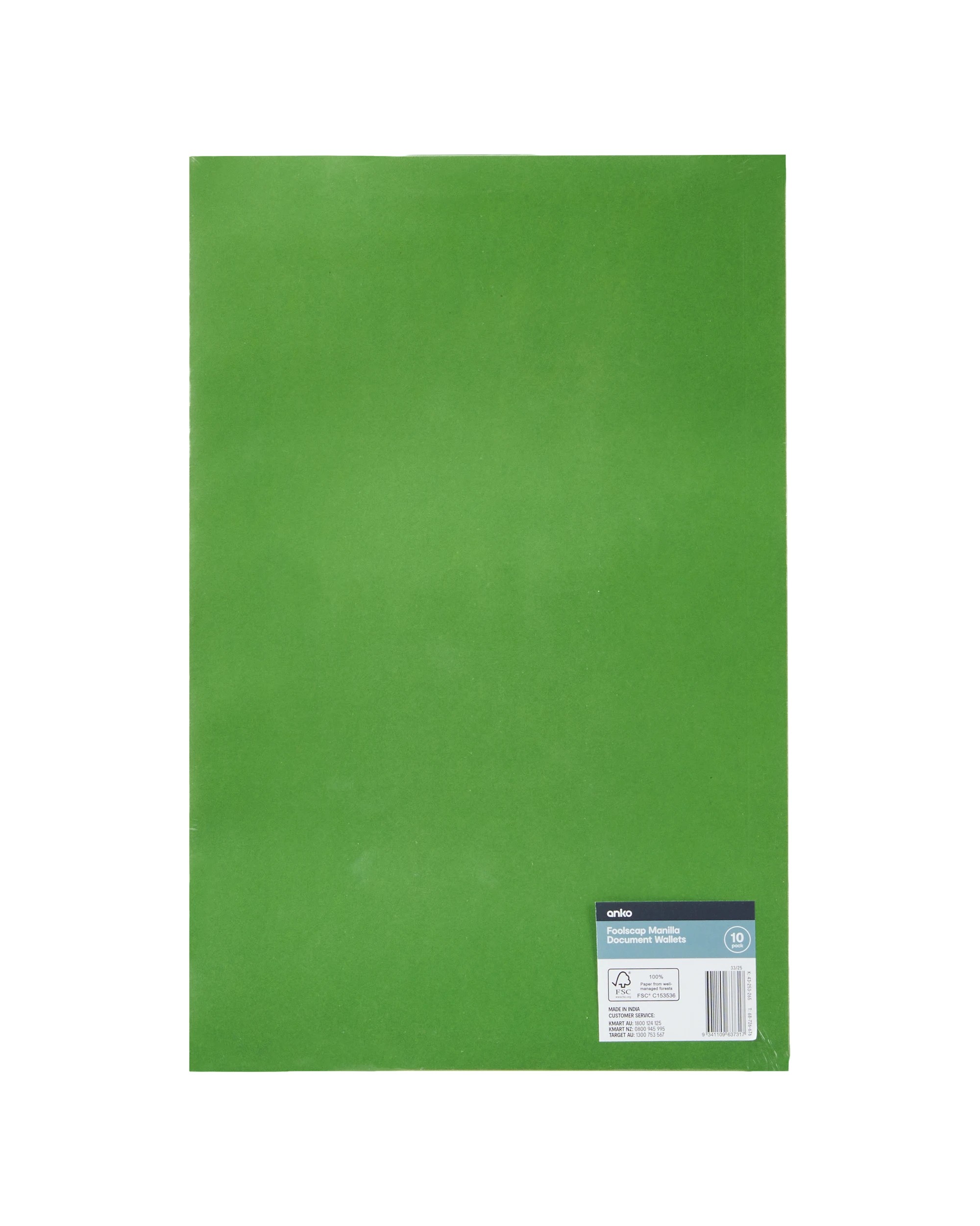 7 10 Pack Foolscap Manilla Document Wallets, 7 of 7