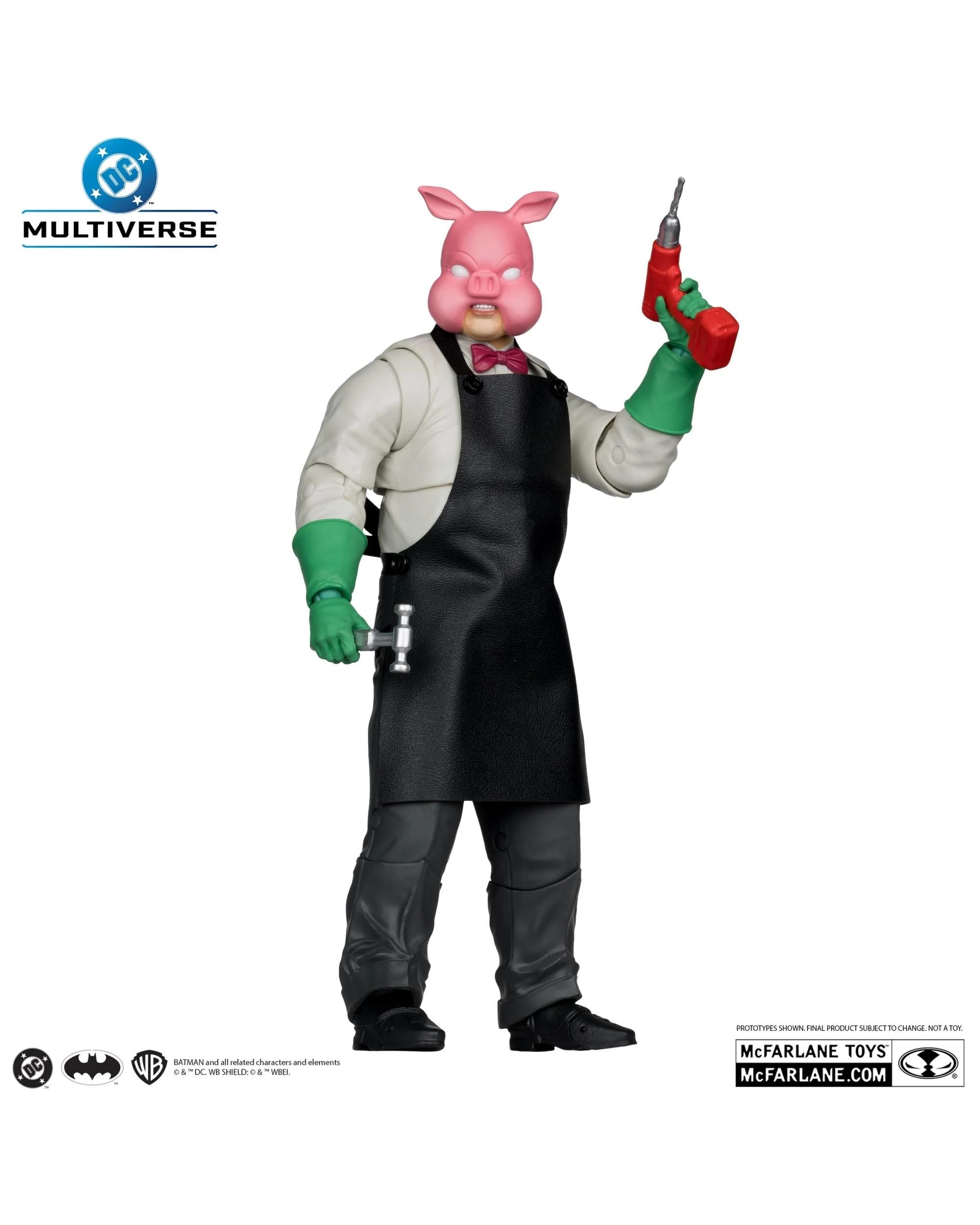 3 DC Multiverse Professor Pyg Batman McFarlane Collector Edition #52 7 inch Action Figure, 3 of 8