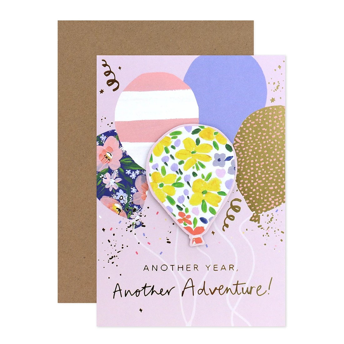 1 Connections from Hallmark Birthday Card - Another Year, Another Adventure, 1 of 3