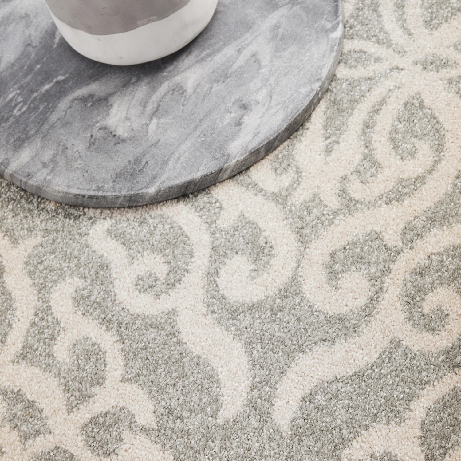4 Common Ground Rugs Lustre Lydia 290x200cm - Large Power Loomed Pet Friendly Floor Rug - Silver, 4 of 5
