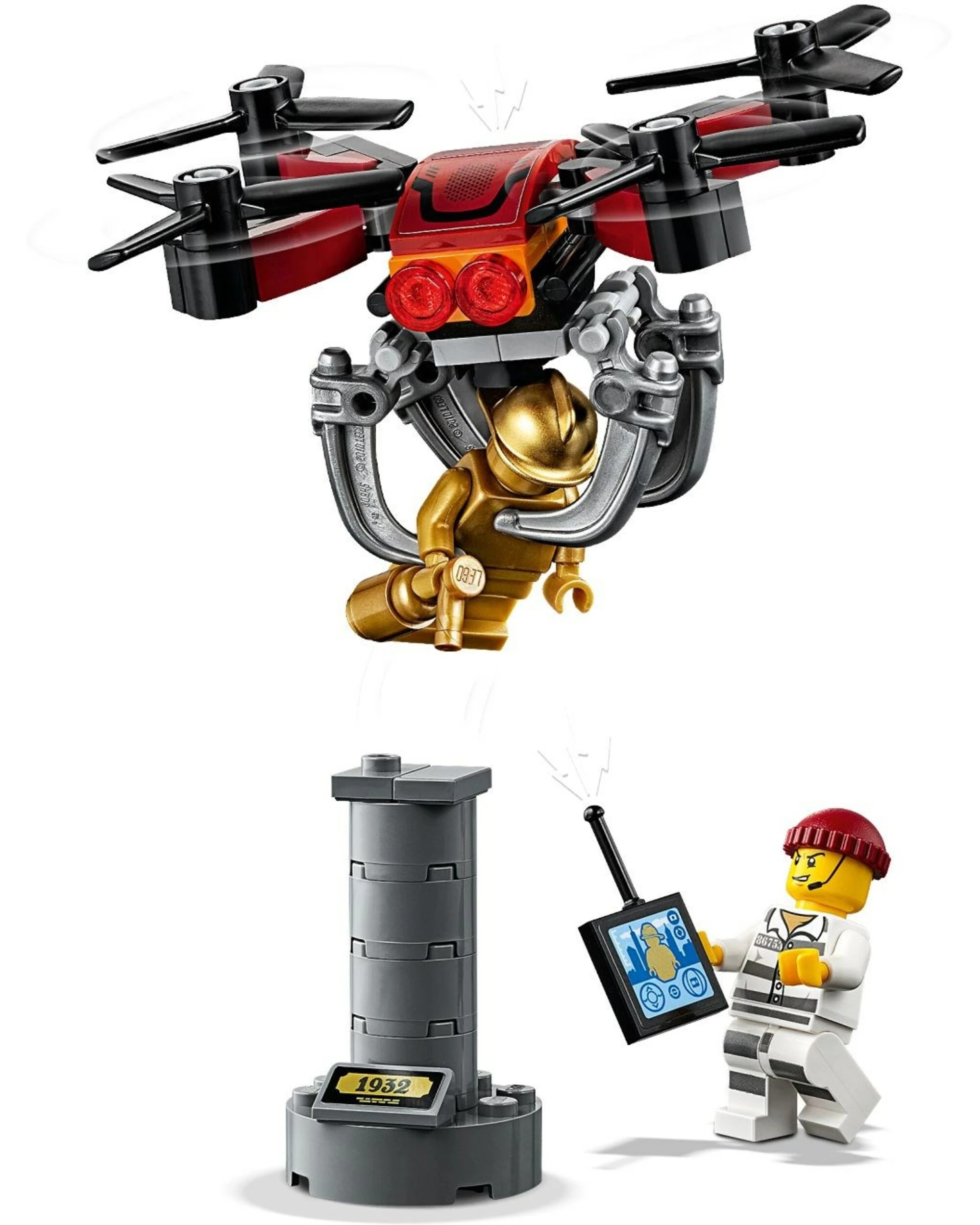 5 LEGO 60207 Sky Police Drone Chase Helicopter Playset, 5 of 5