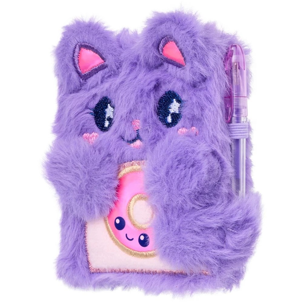 2 Studymate Novelty Fluffy Notebook Cat, 2 of 3