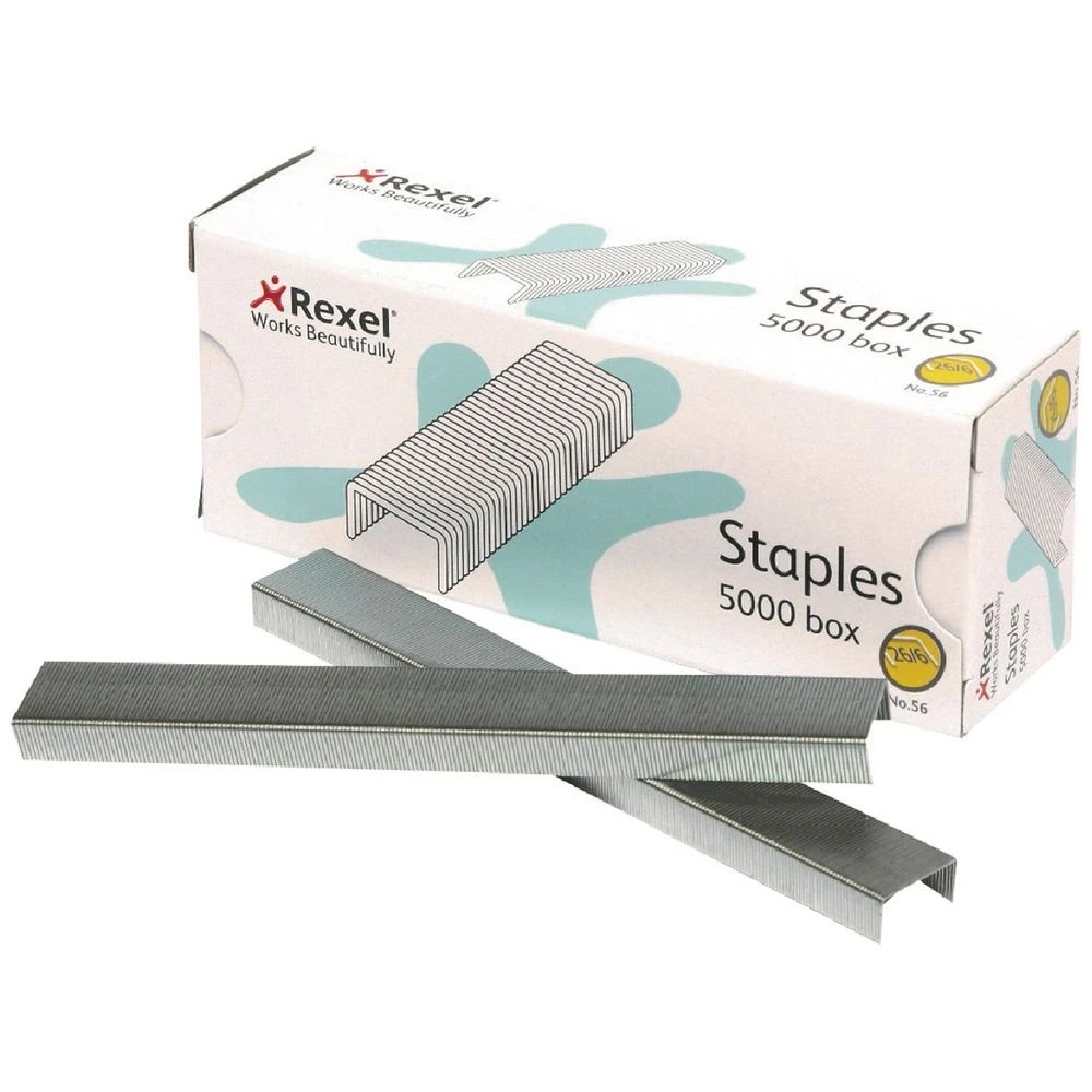 1 Rexel No. 56 Staples 5000 Pack, 1 of 2