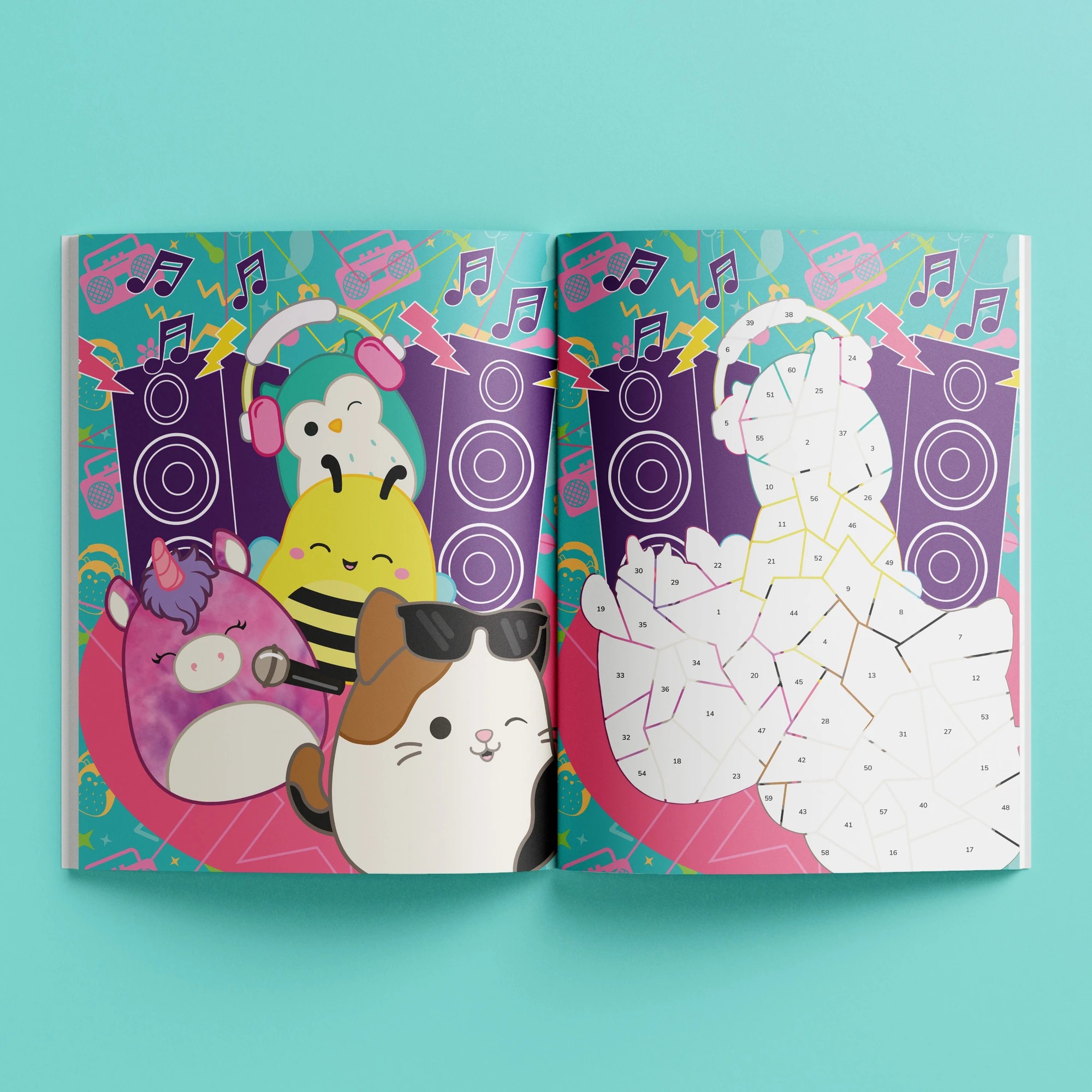 3 Kaleidoscope Original Squishmallows Sticker Mosaics - Book, 3 of 7