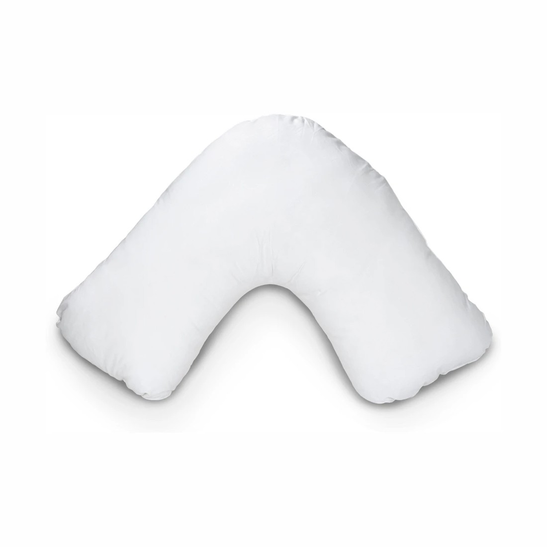 2 Cotton Cover U-Shape Pillow - White, 2 of 3