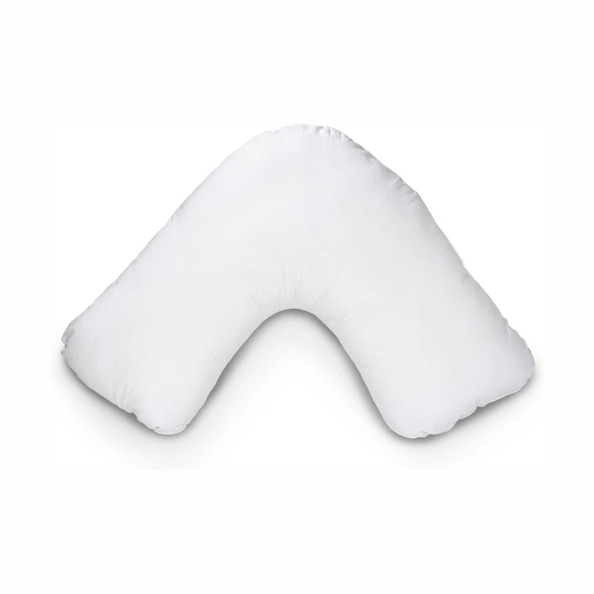 2 Cotton Cover U-Shape Pillow - White, 2 of 3
