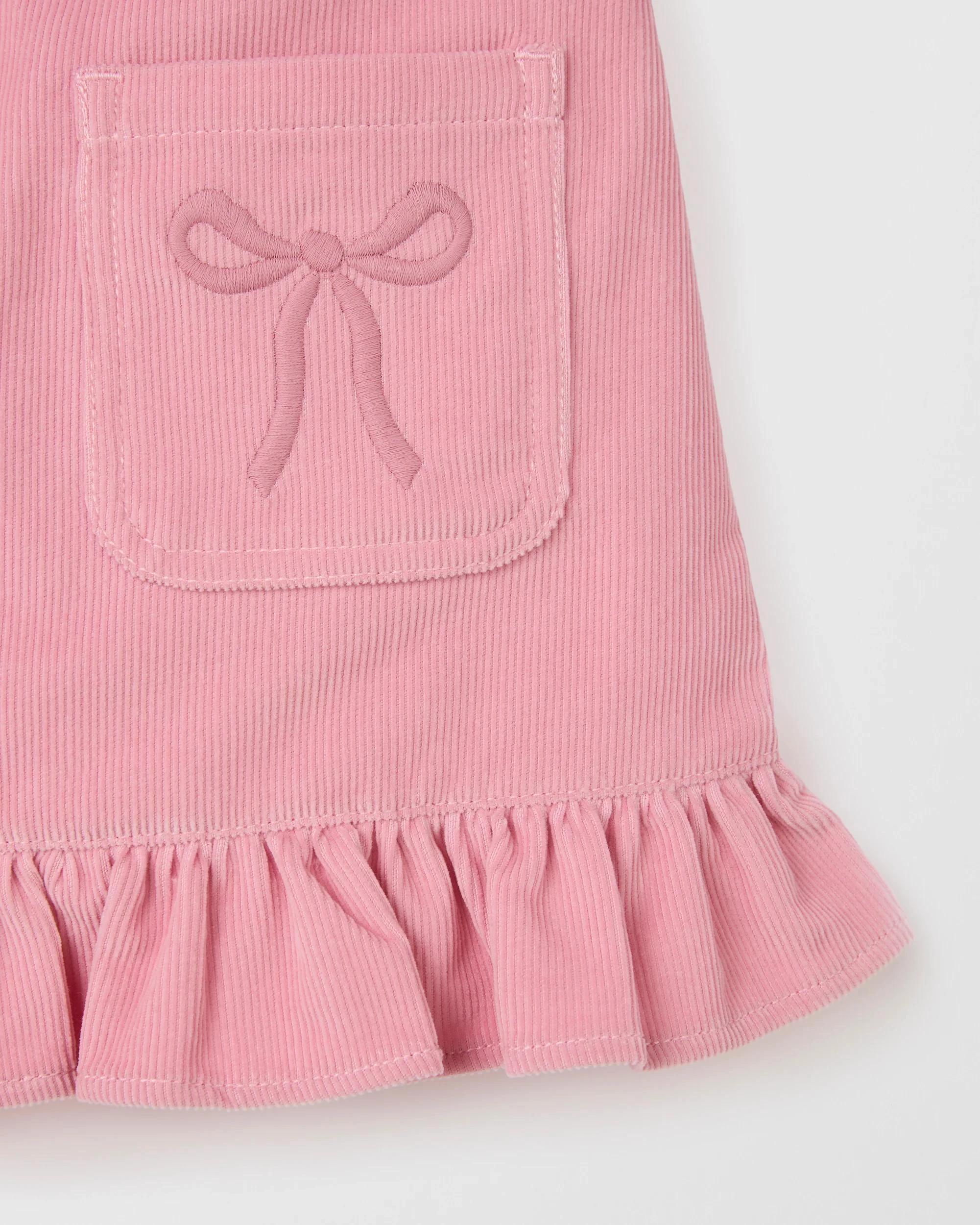 7 Target Kids Australian Cotton Corduroy Skirt PINK, 7 of 7
