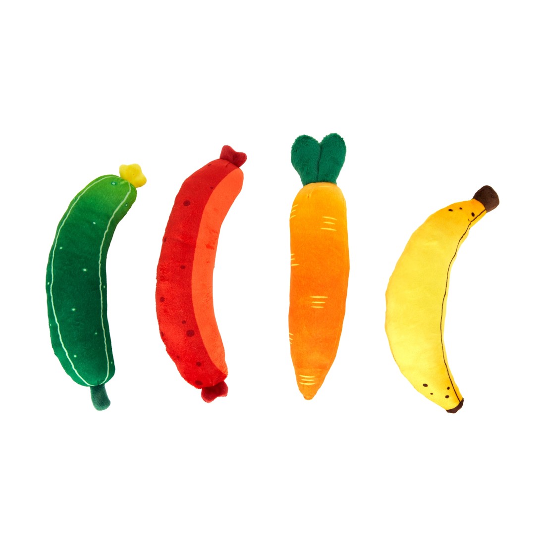 3 Pet Toy Plush Shaker - Assorted, 3 of 7