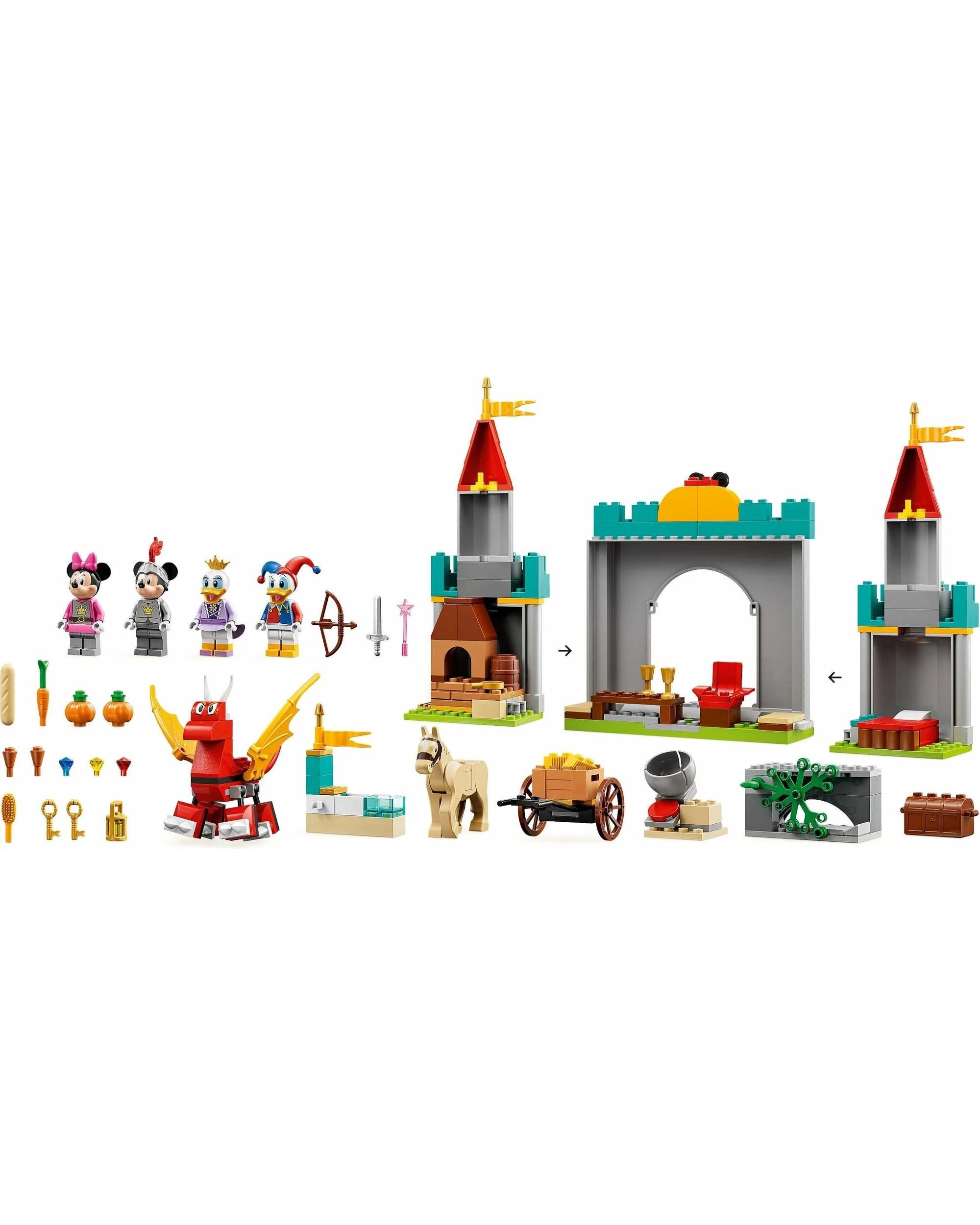 2 LEGO Disney 10780 Mickey and Friends Castle Defenders, 2 of 5