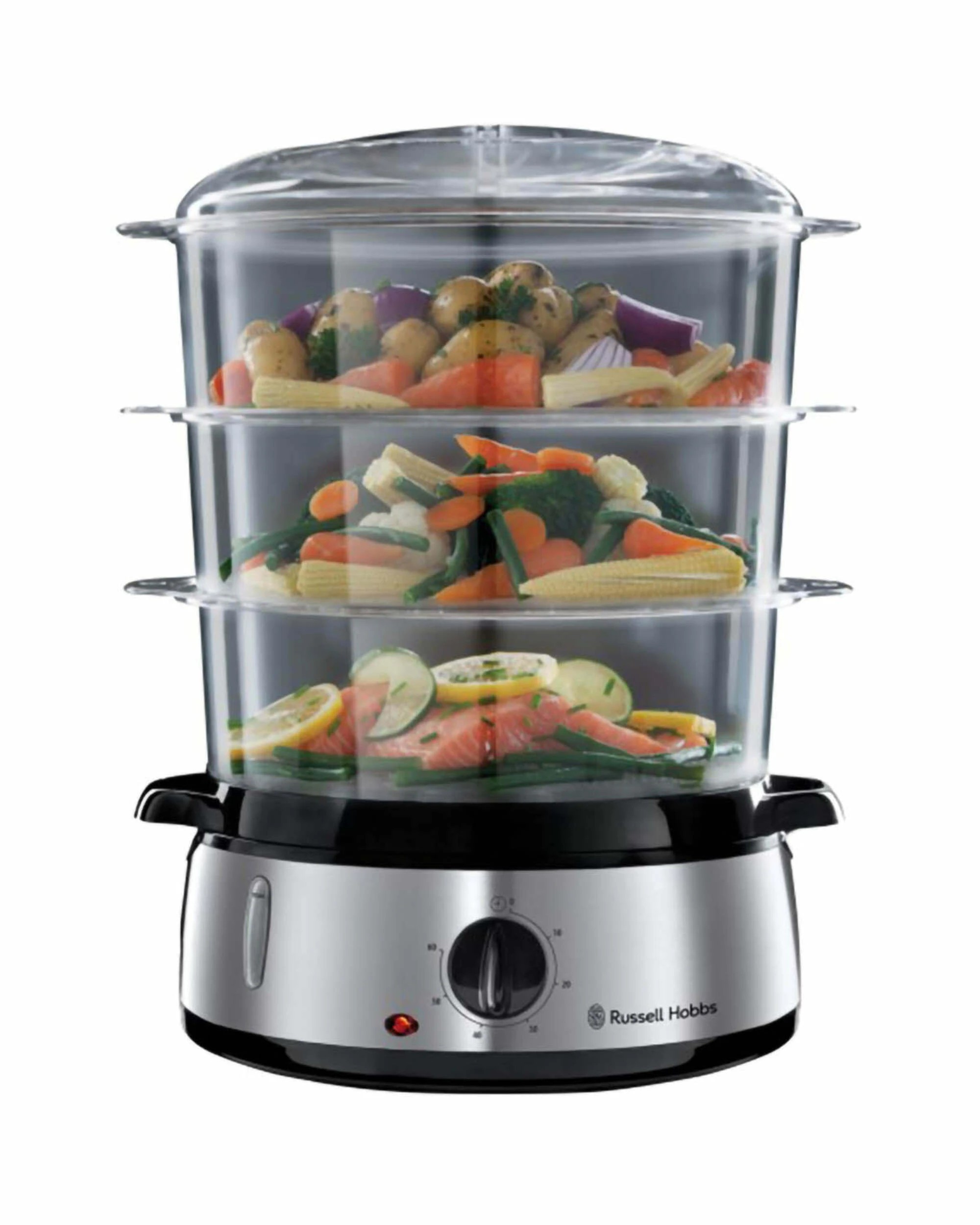 1 Russell Hobbs Cook at Home Food Steamer, 1 of 4