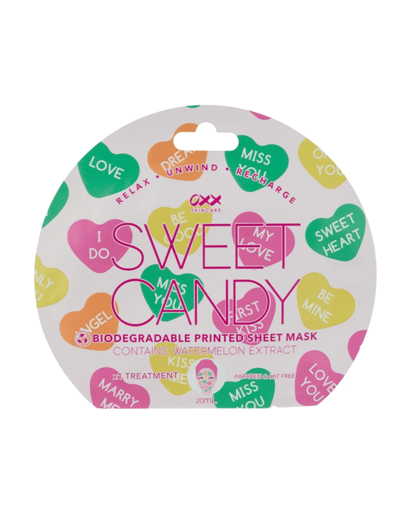 OXX Skincare Sweet Candy Printed Sheet Mask 20ml - Watermelon Extract