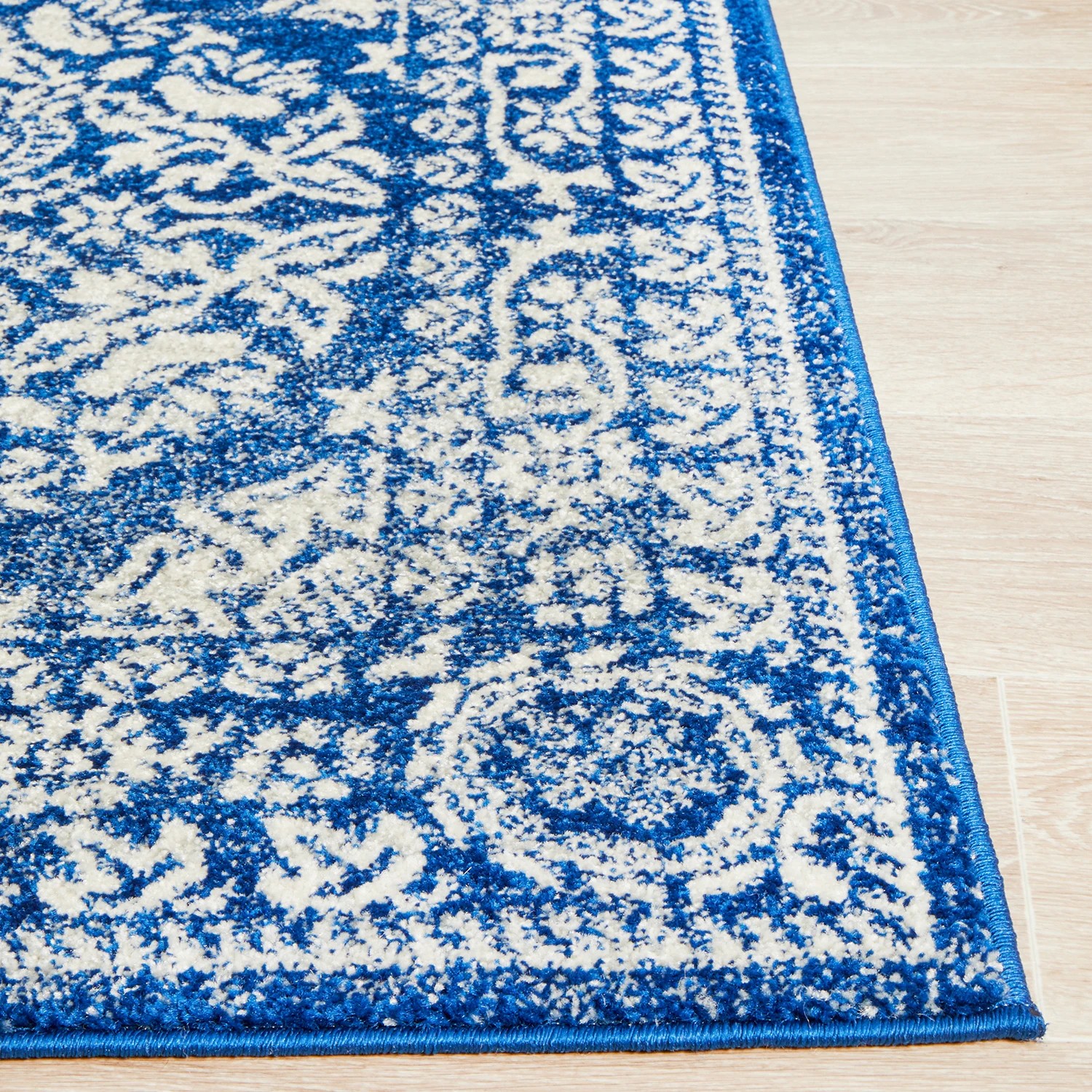 6 Common Ground Rugs Phantom 358 330x240cm - Extra Large Power Loomed Pet Friendly Floor Rug - Blue, 6 of 9