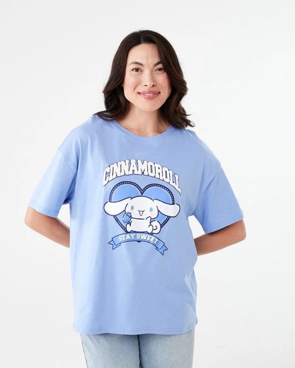 Cinnamoroll License Short Sleeve T-shirt