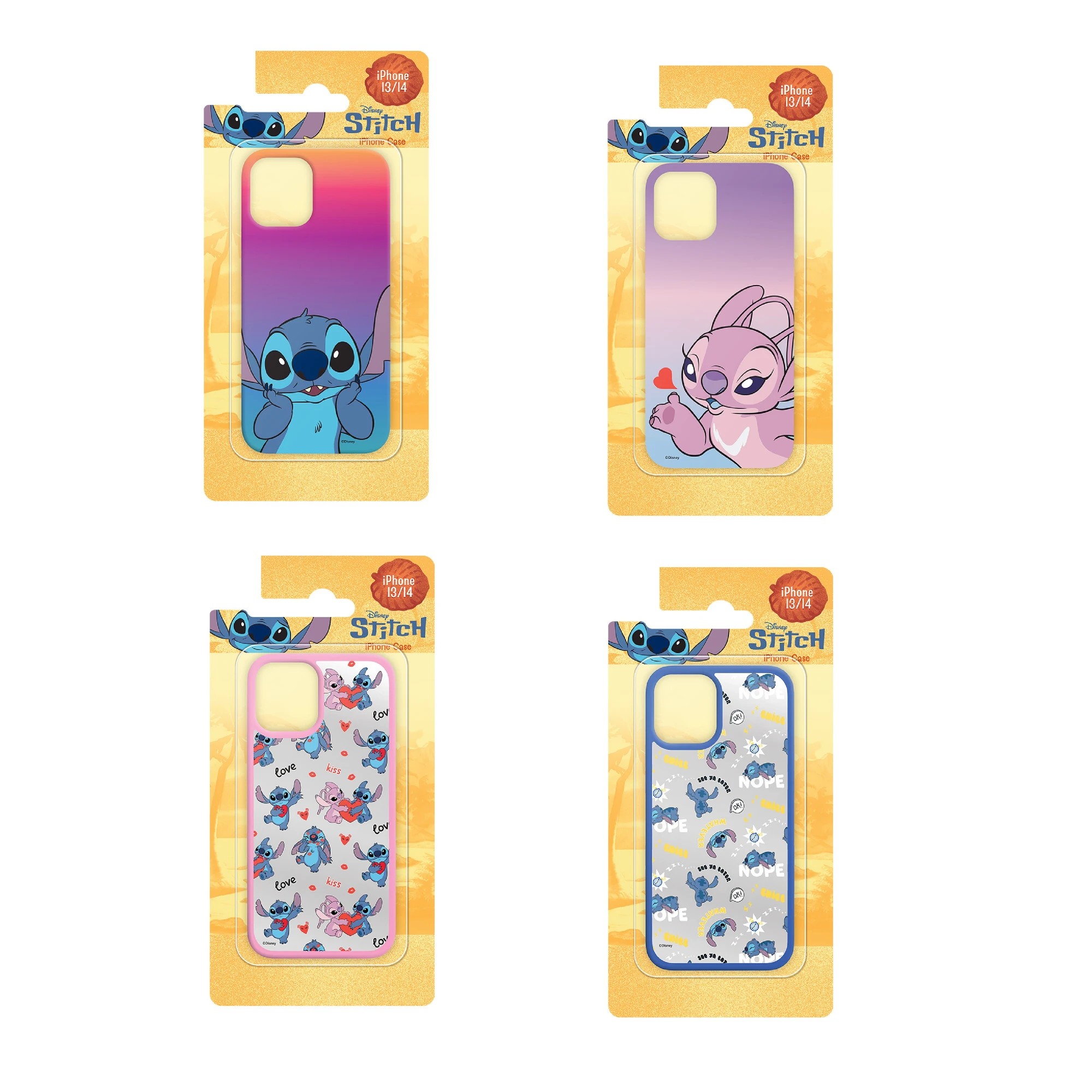 1 Disney Lilo & Stitch iPhone 13/14 Case - Assorted, 1 of 5