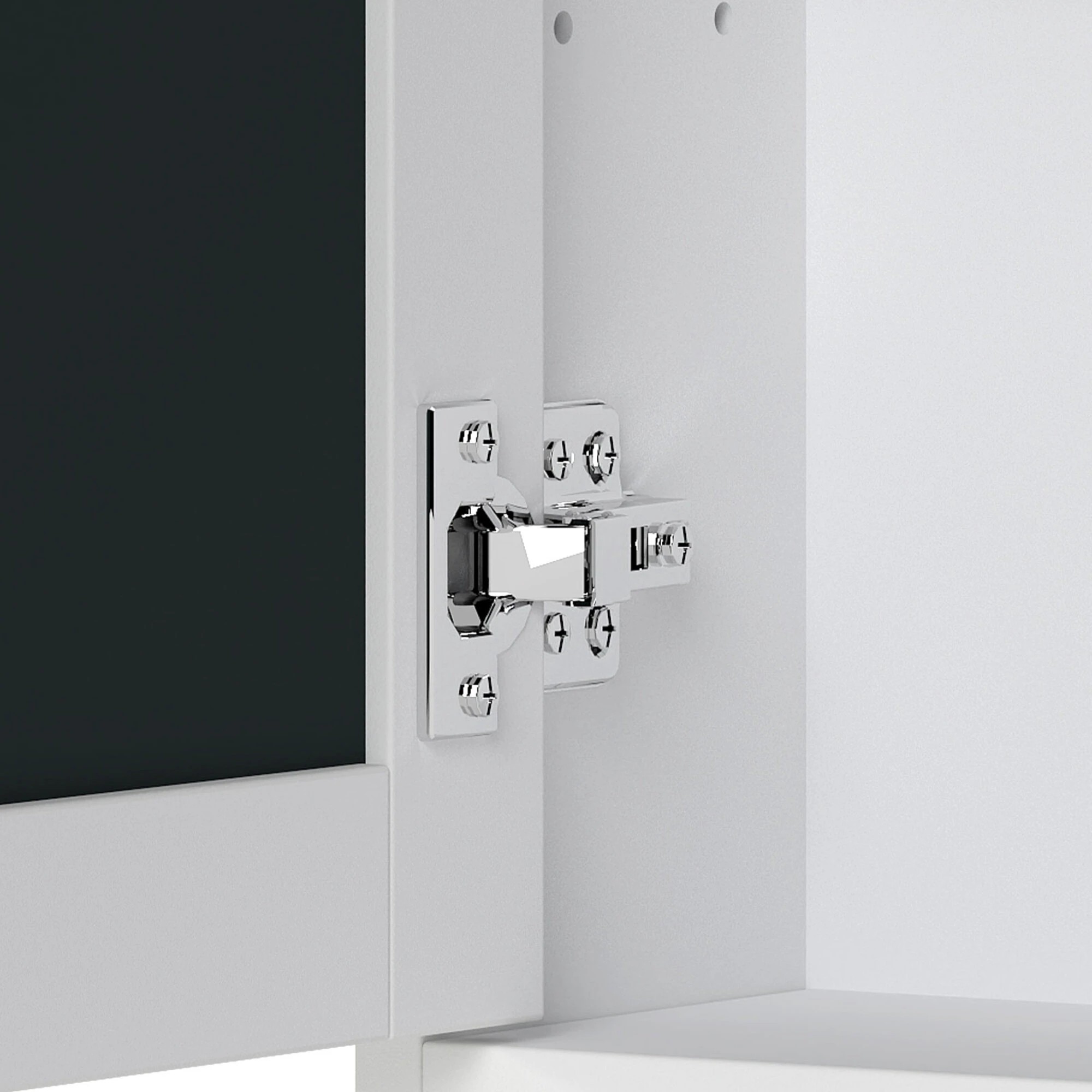 6 Levede Bathroom Mirror Cabinet Storage Toilet Cupboard Wall Mounted Shelves, 6 of 9