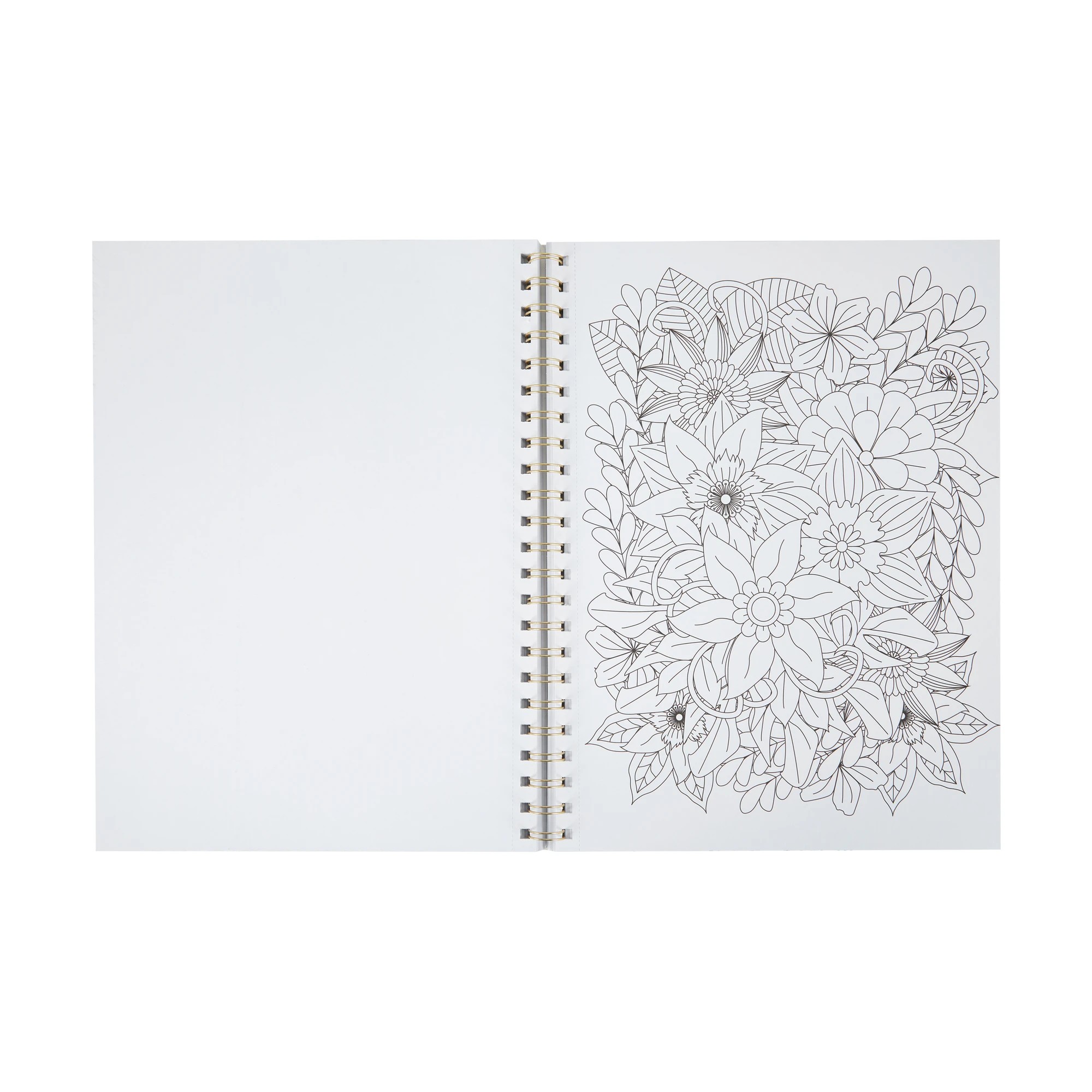 2 Artist Colouring Book - Flowers, 2 of 5