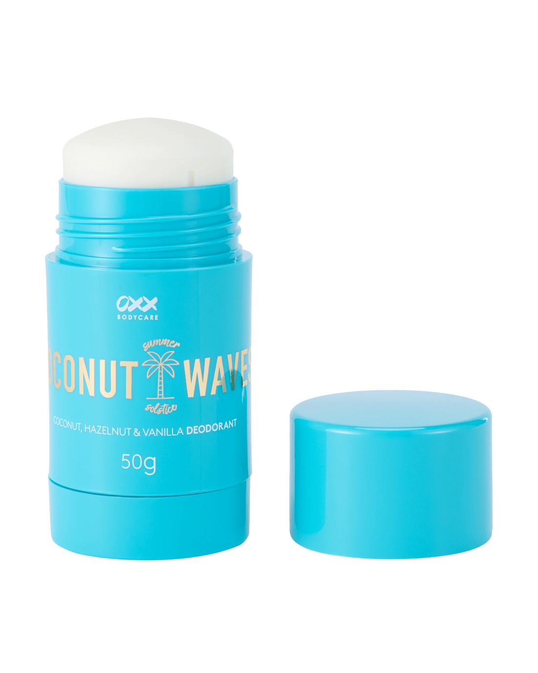 3 OXX Bodycare Coconut Waves Summer Solstice Deodorant 50g - Coconut, Hazelnut and Vanilla Scent, 3 of 5