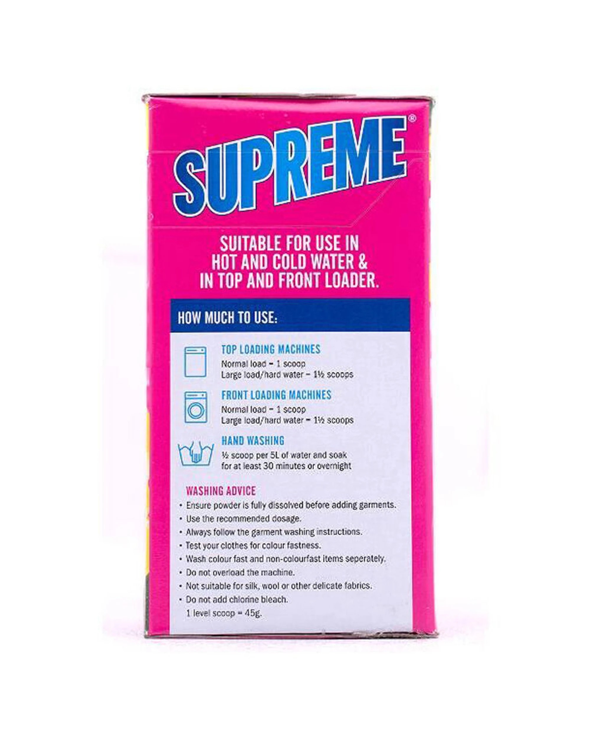 5 Supreme 8PK Floral Burst Laundry Washing Powder Detergent Cleaner 1kg - Multi, 5 of 5