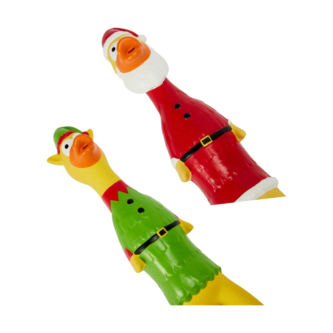 3 Pet Toy Christmas Chicken - Assorted, 3 of 4
