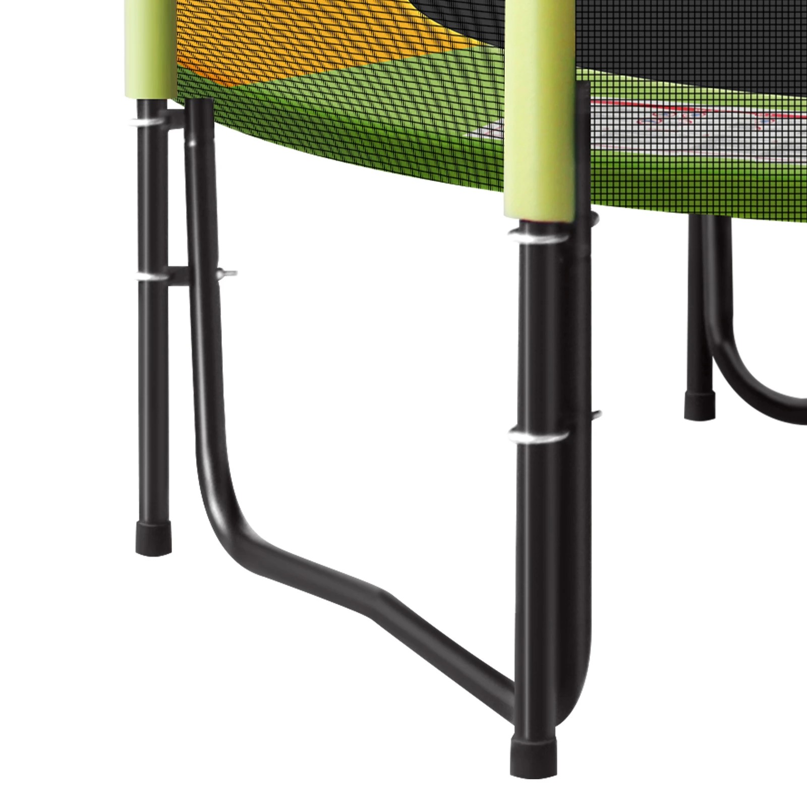 5 Genki 55 inch  Round Outdoor Indoor Mini Trampoline - Multi, 5 of 5