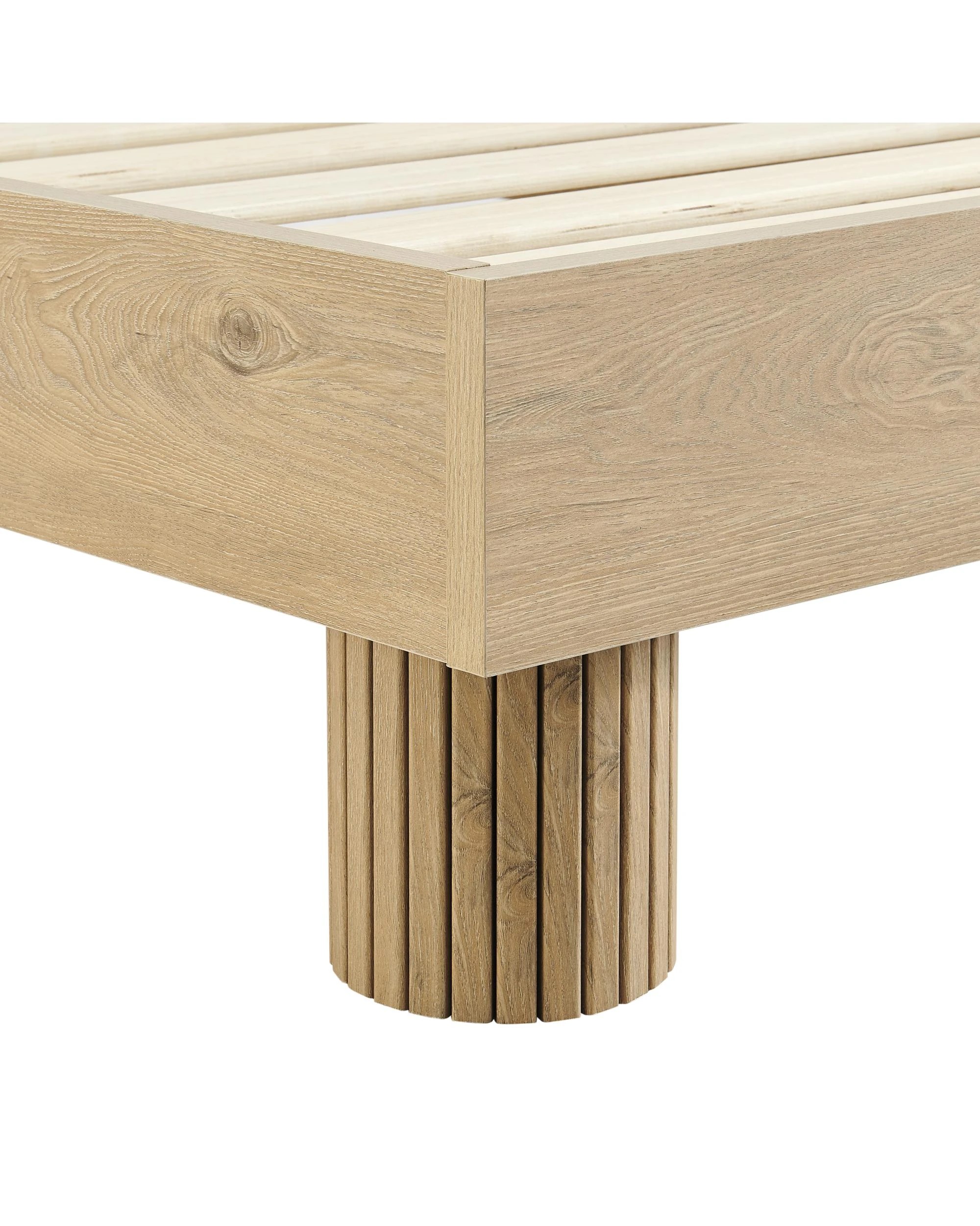 8 Kodu Bed Frame Single Rounded - Natural, 8 of 9