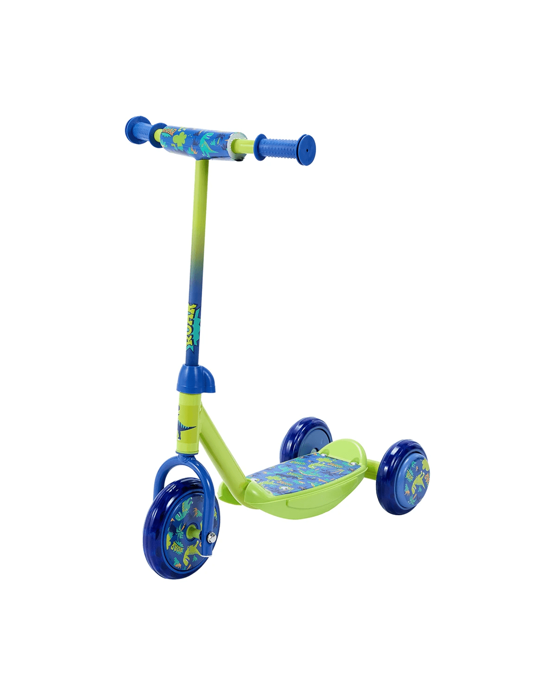 2 Dinosaur Tri Scooter - Blue, 2 of 8
