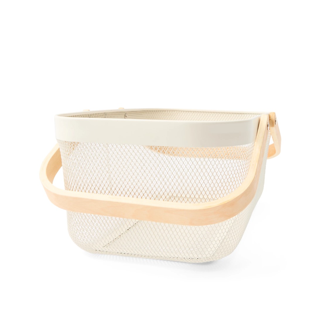 3 Mesh Basket - Large, White, 3 of 7