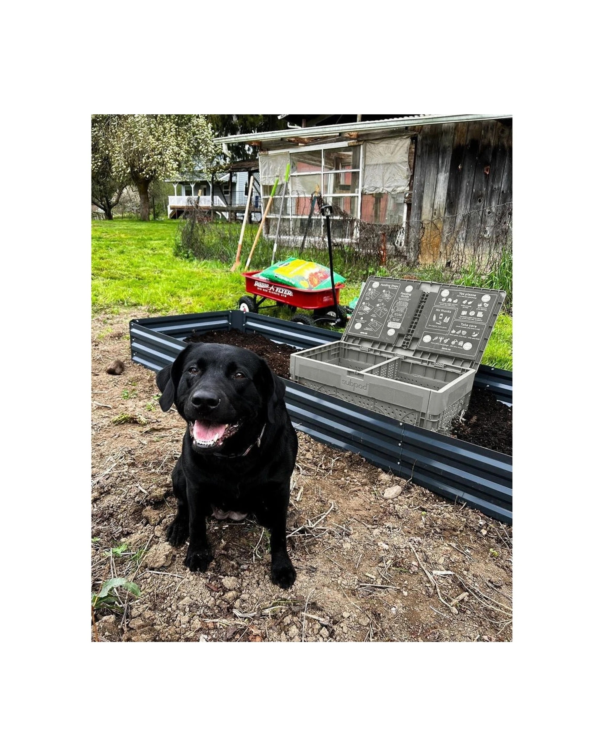 Maze SubPod Worm Farm Compost System Storage Bench 10kg - Green - Kmart