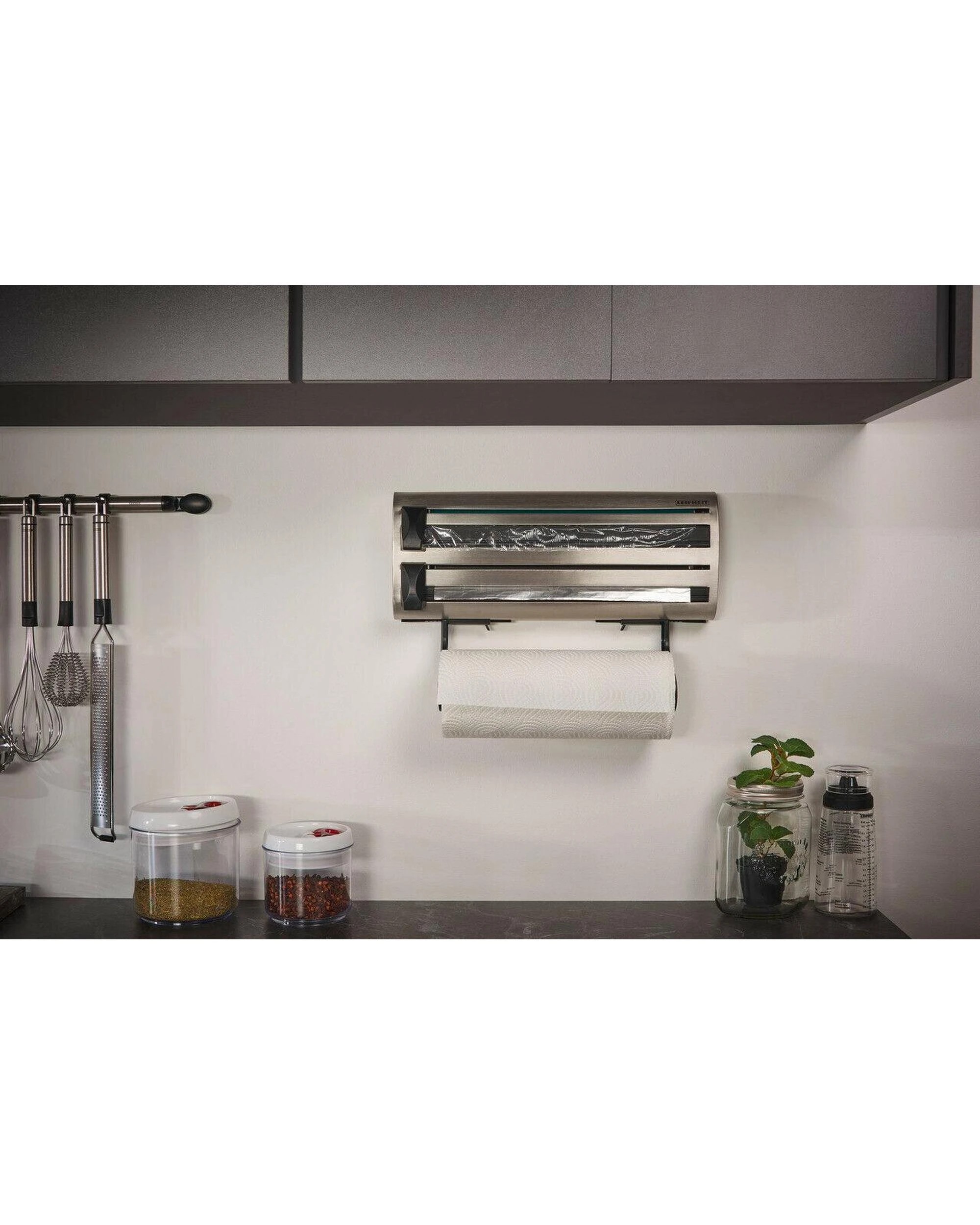 6 Leifheit Parat Royal Wall Mounted Kitchen Roll Holder  Stainless Steel L25660, 6 of 6
