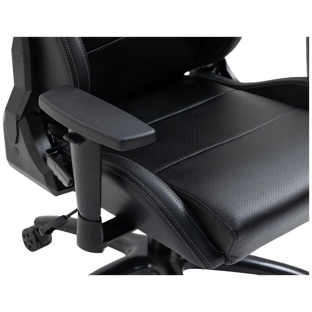 8 Typhoon Viper High-Back Racing Gaming Chair PU Black Ergonomic Chairs and Desk Chairs, 8 of 10